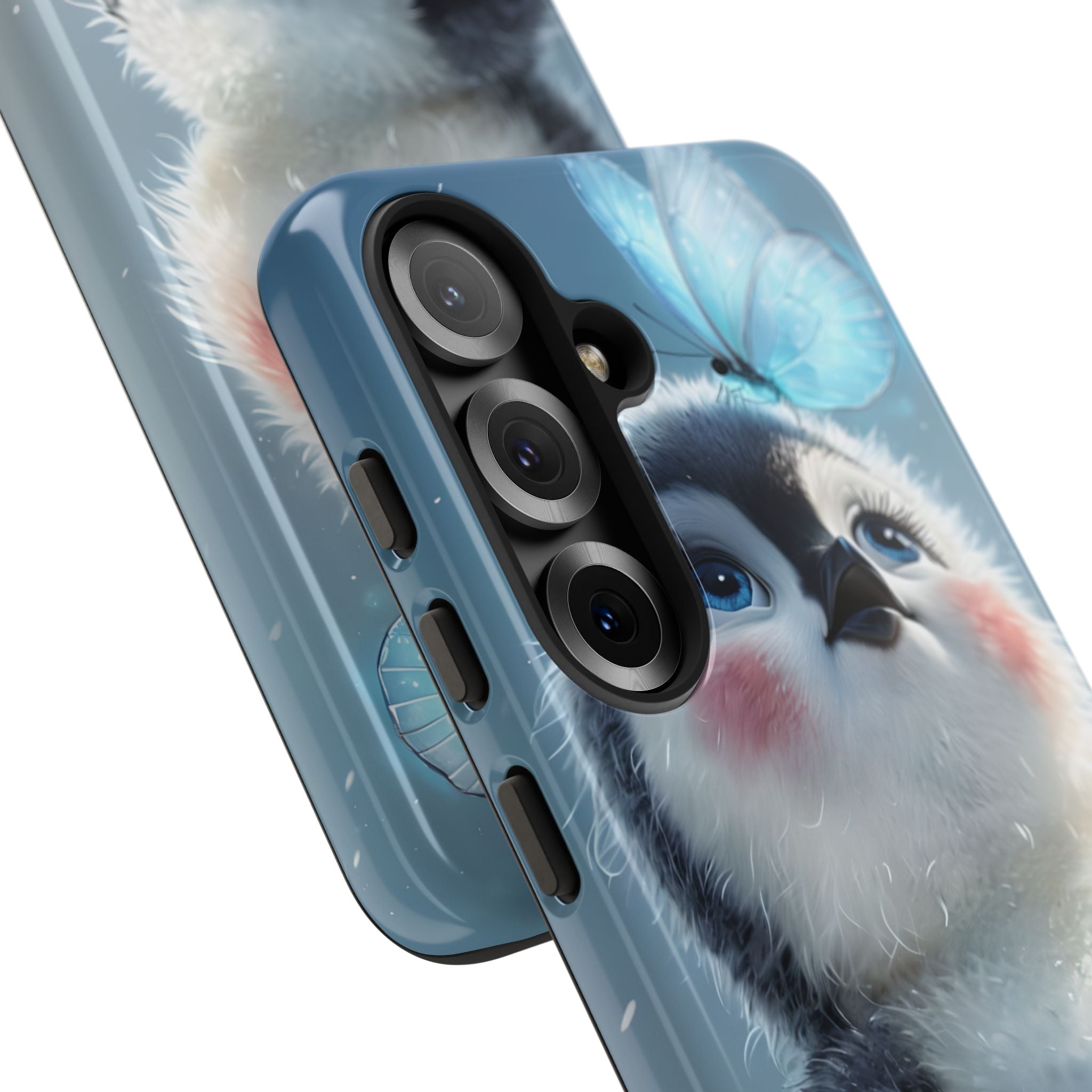 Frosty Penguin Glow · Tough Phone Case for Samsung
