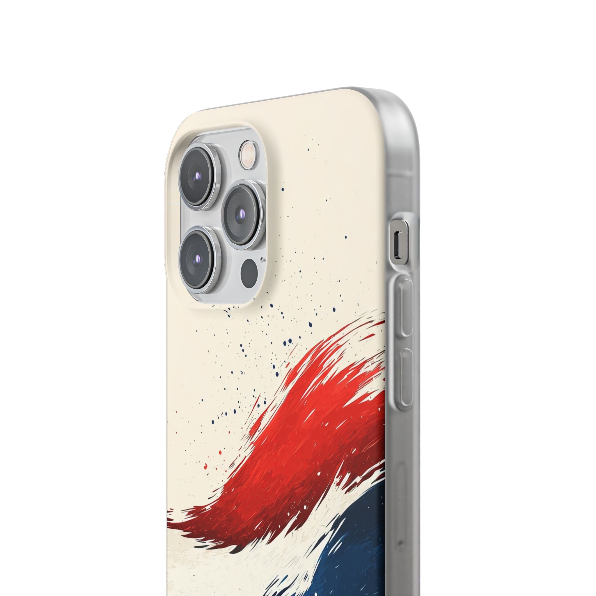 Red Surge iPhone 14 Pro Max Case - Soft