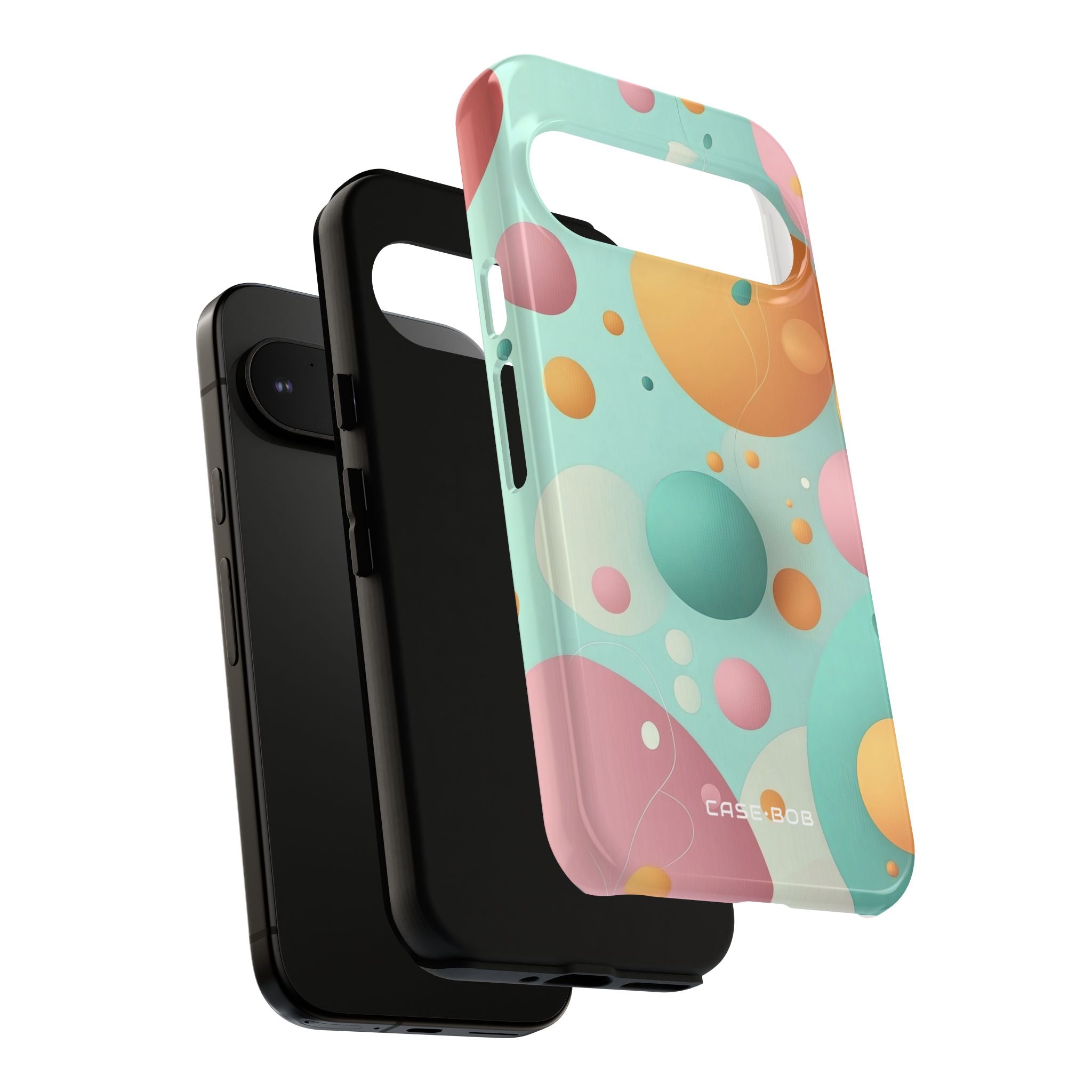 Pastel Circles Google Pixel 9 Pro Case - Tough