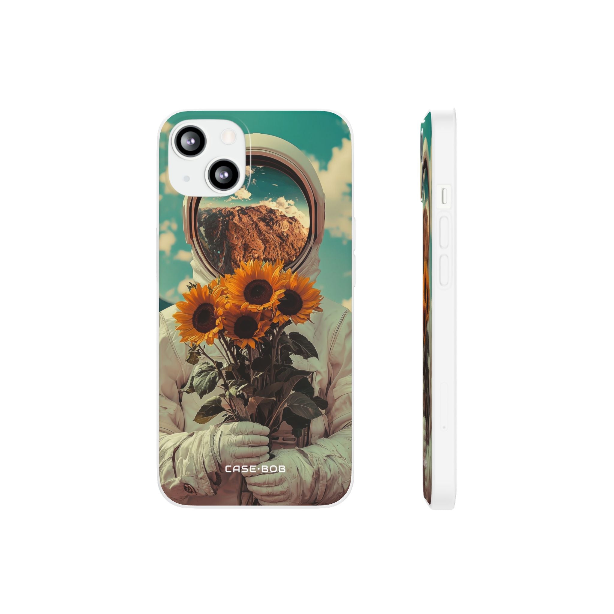 Sunflower Astronaut iPhone 13 - Soft