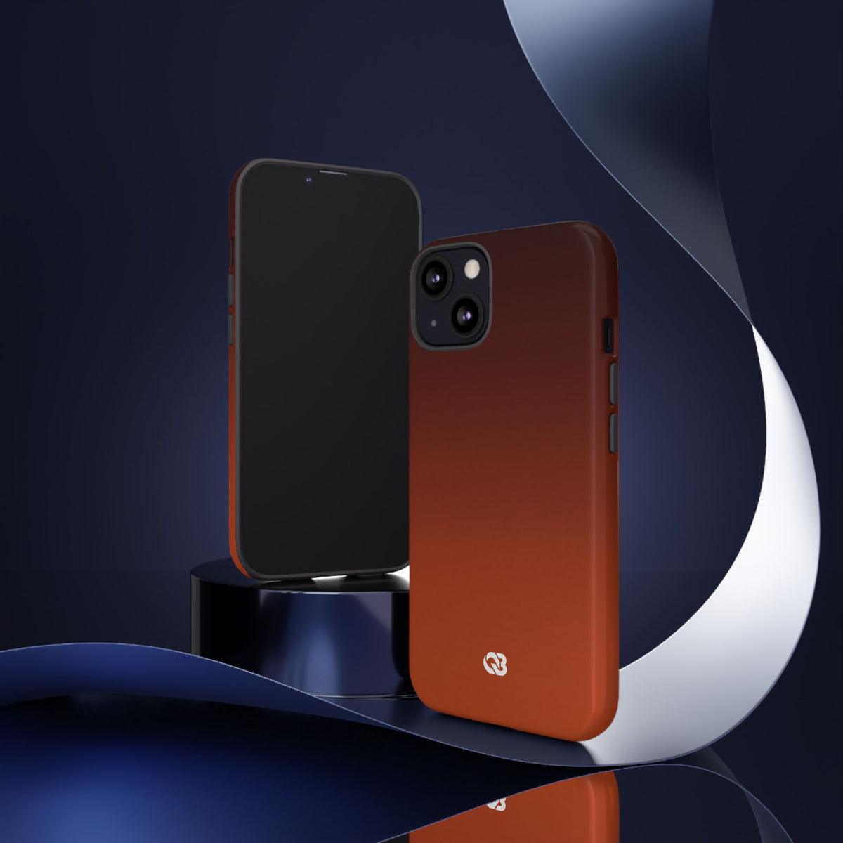 Burnt Amber Spectrum · Tough Phone Case for iPhone · Orange