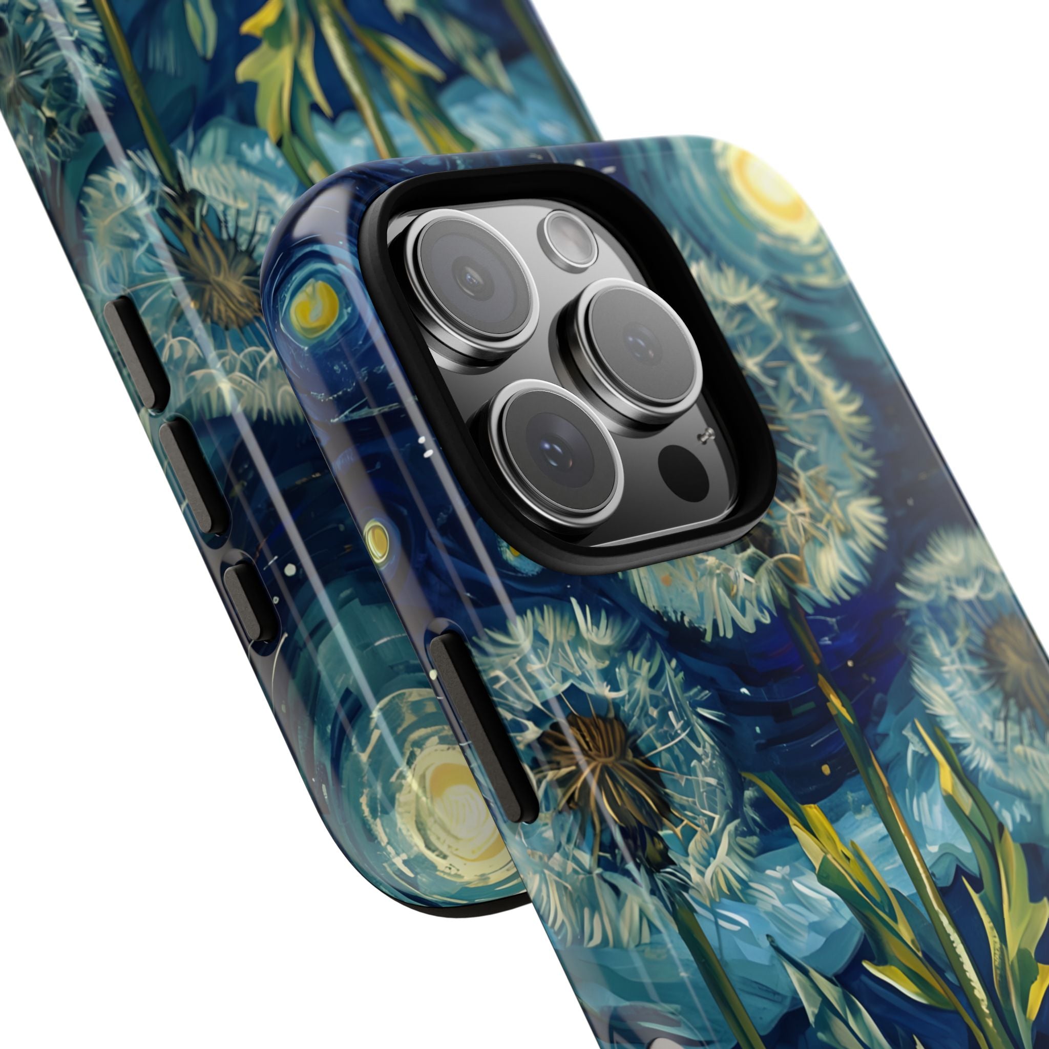 Starry Dandelion Swirl · Tough Telefoncover for iPhone