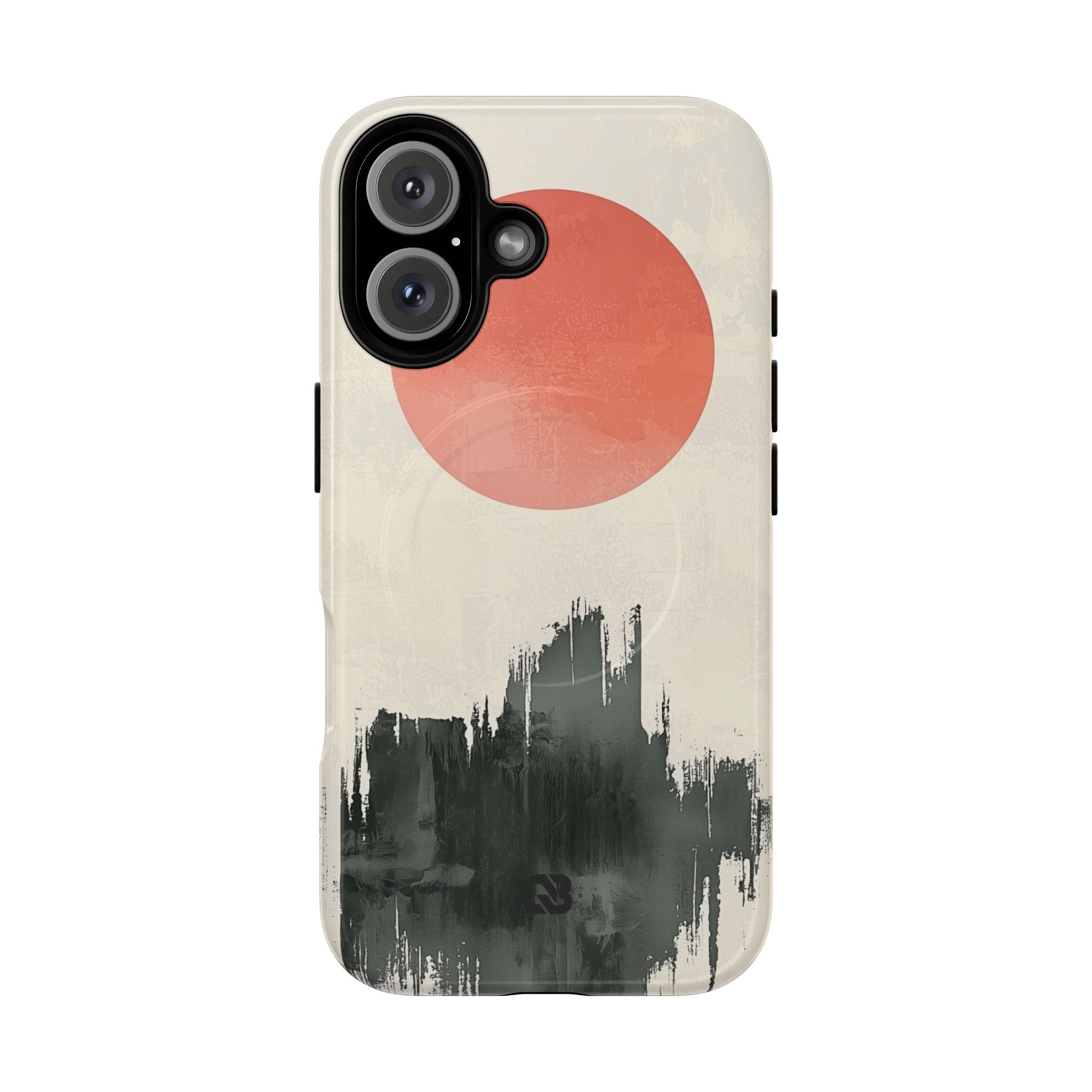 Crimson Sun Strokes · Tough+ Phone Case for iPhone · Magsafe