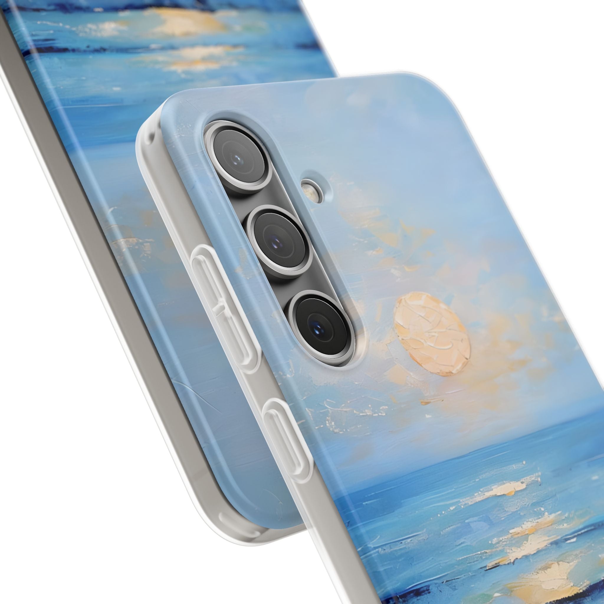 Cerulean Shoreline Sun · Soft Θήκη για Samsung