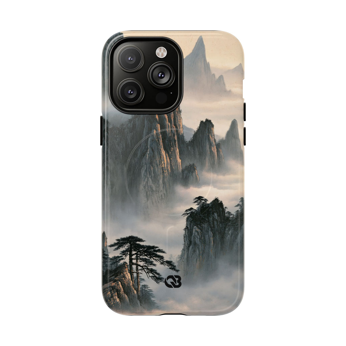 Sacred Mountain Mist · Tough 2.0 Magnetic Phone Case for iPhone · Beige