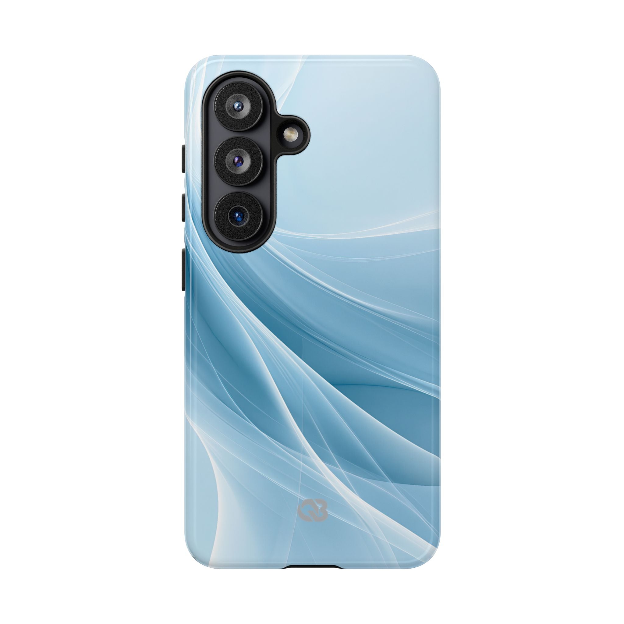 Blue Tough Phone Case for Samsung - Arctic Silk Drift