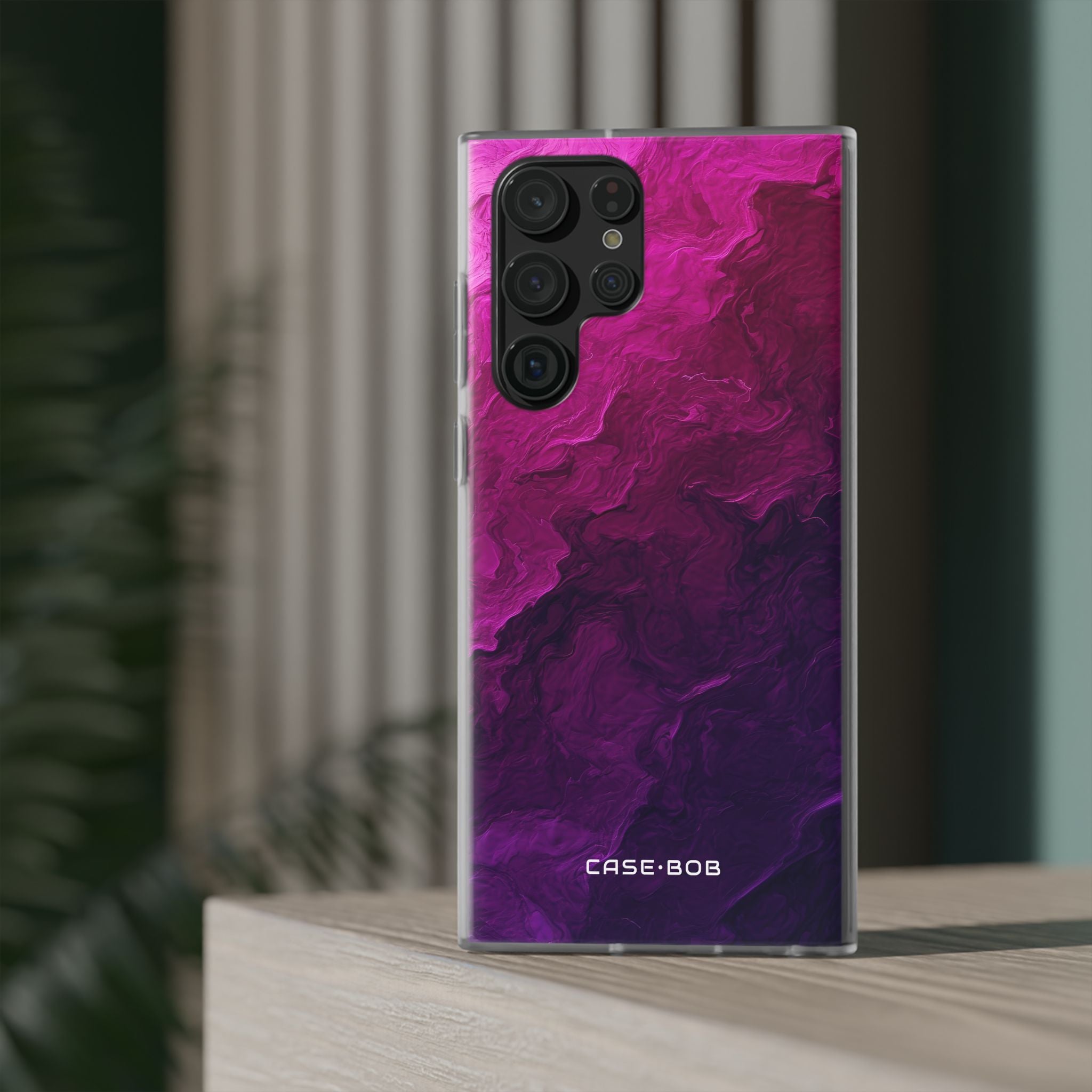 Violet Swirl Samsung S22 Ultra Case - Soft