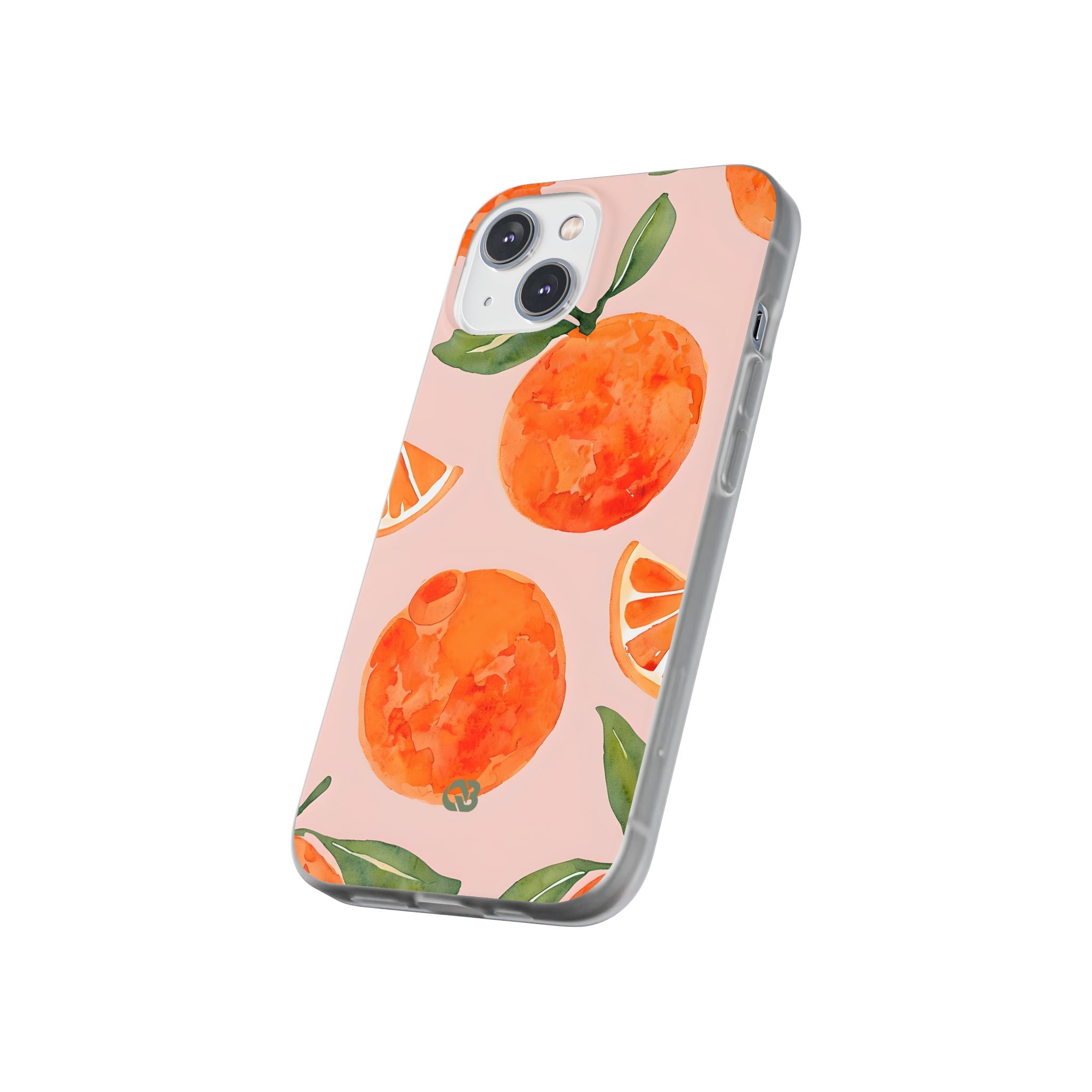 Sunkissed Orange Harvest · Soft Case na telefon dla iPhone