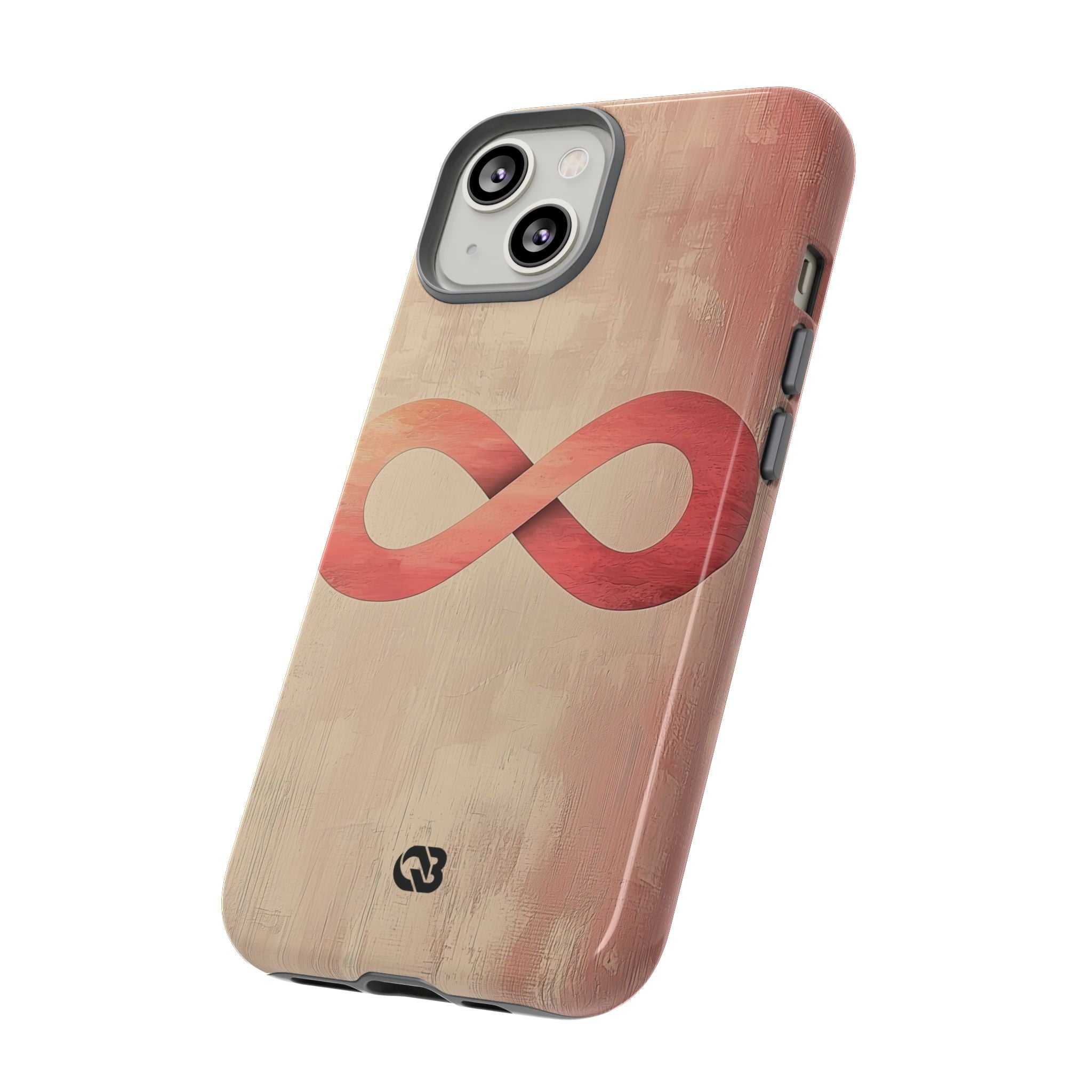 Terracotta Infinity Stroke · Tough Phone Case for iPhone