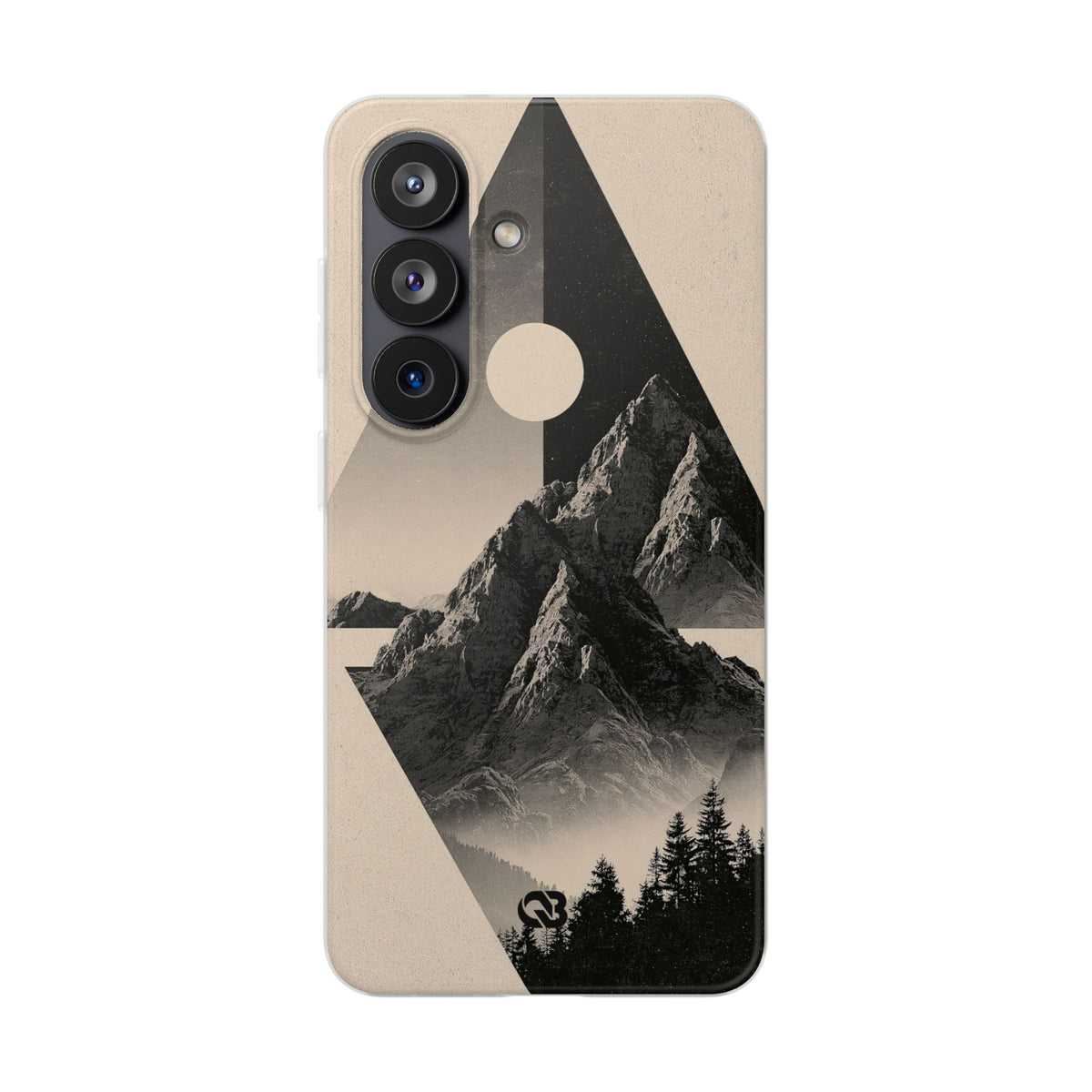 Beige Lite Phone Case for Samsung - Obsidian Summit Parchment