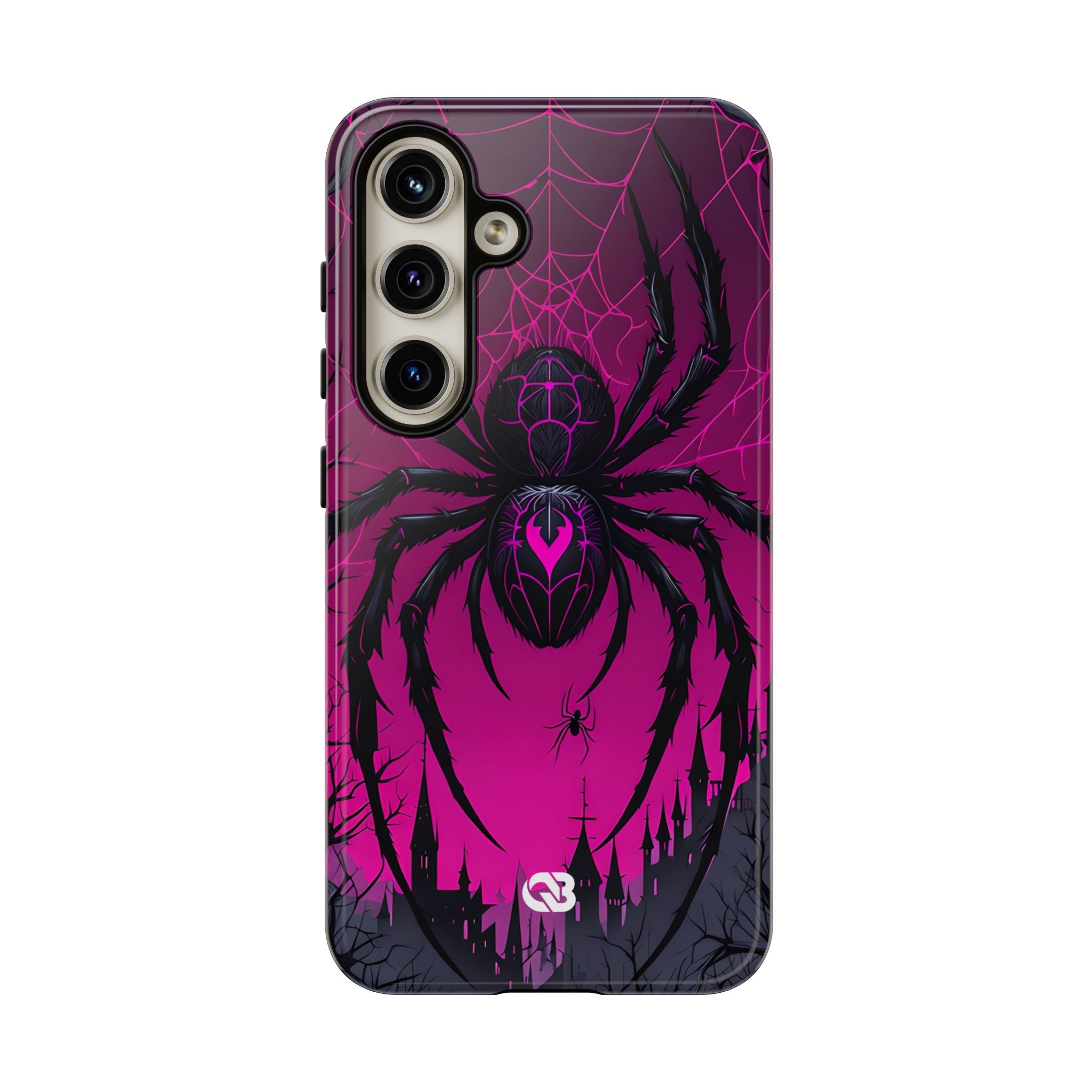 Obsidian Neon Widow · Tough Handyhülle für Samsung