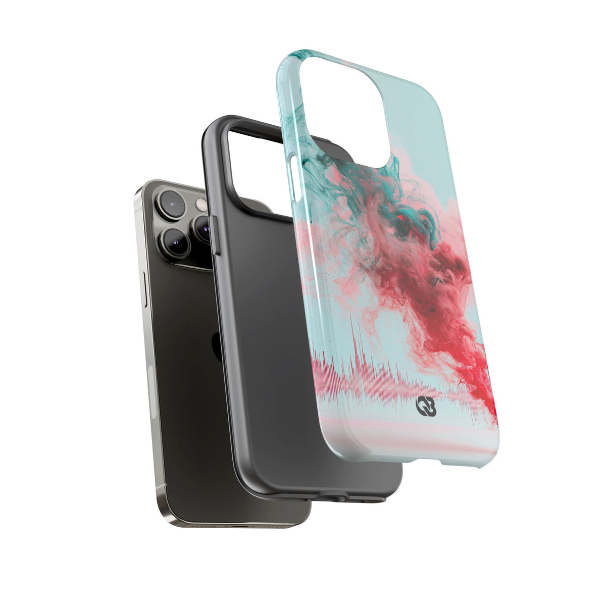 Sonic Bloom · Tough Phone Case for iPhone · Red
