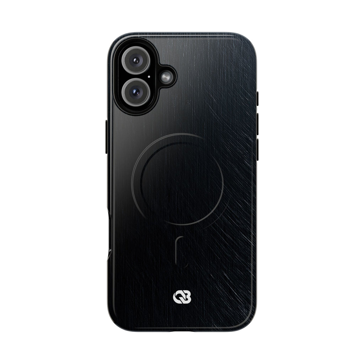 Brushed Obsidian Steel · Tough 2.0 Magnetic Phone Case for iPhone · Black
