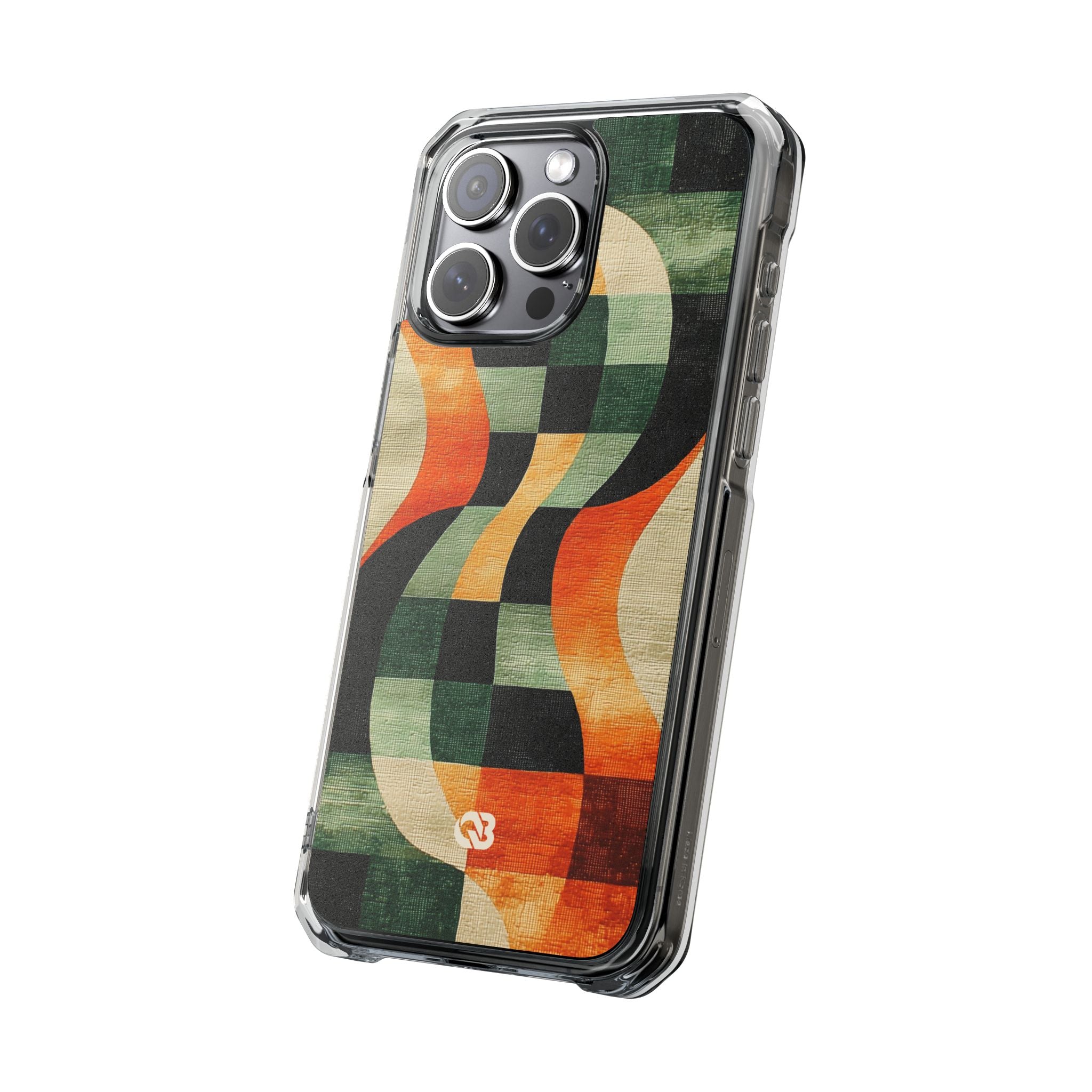 Burnt Orange Curve · Impact Handyhülle für iPhone · Magsafe