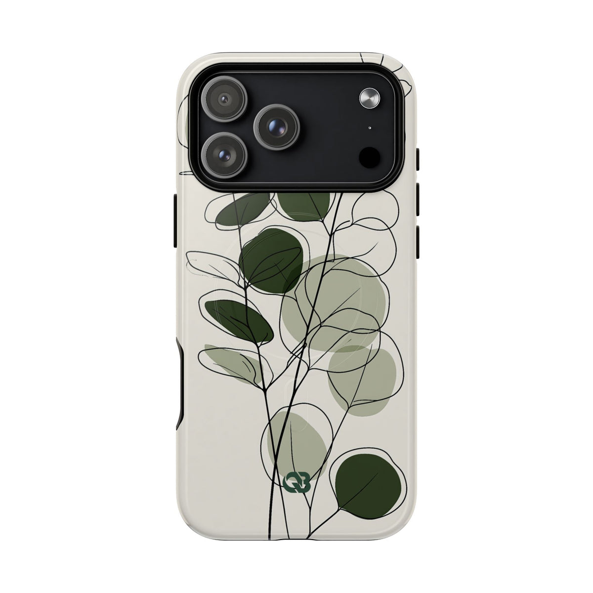 Eucalyptus Foliage Study · Tough 2.0 Magnetic Phone Case for iPhone · Green