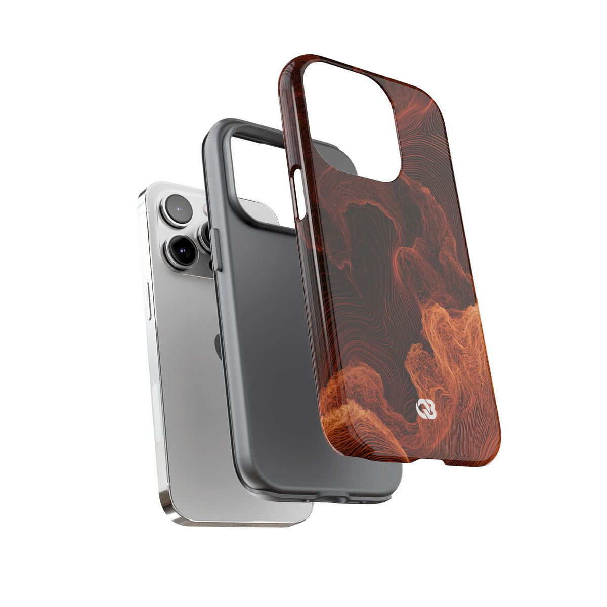 Amber Filament · Tough Phone Case for iPhone · Orange