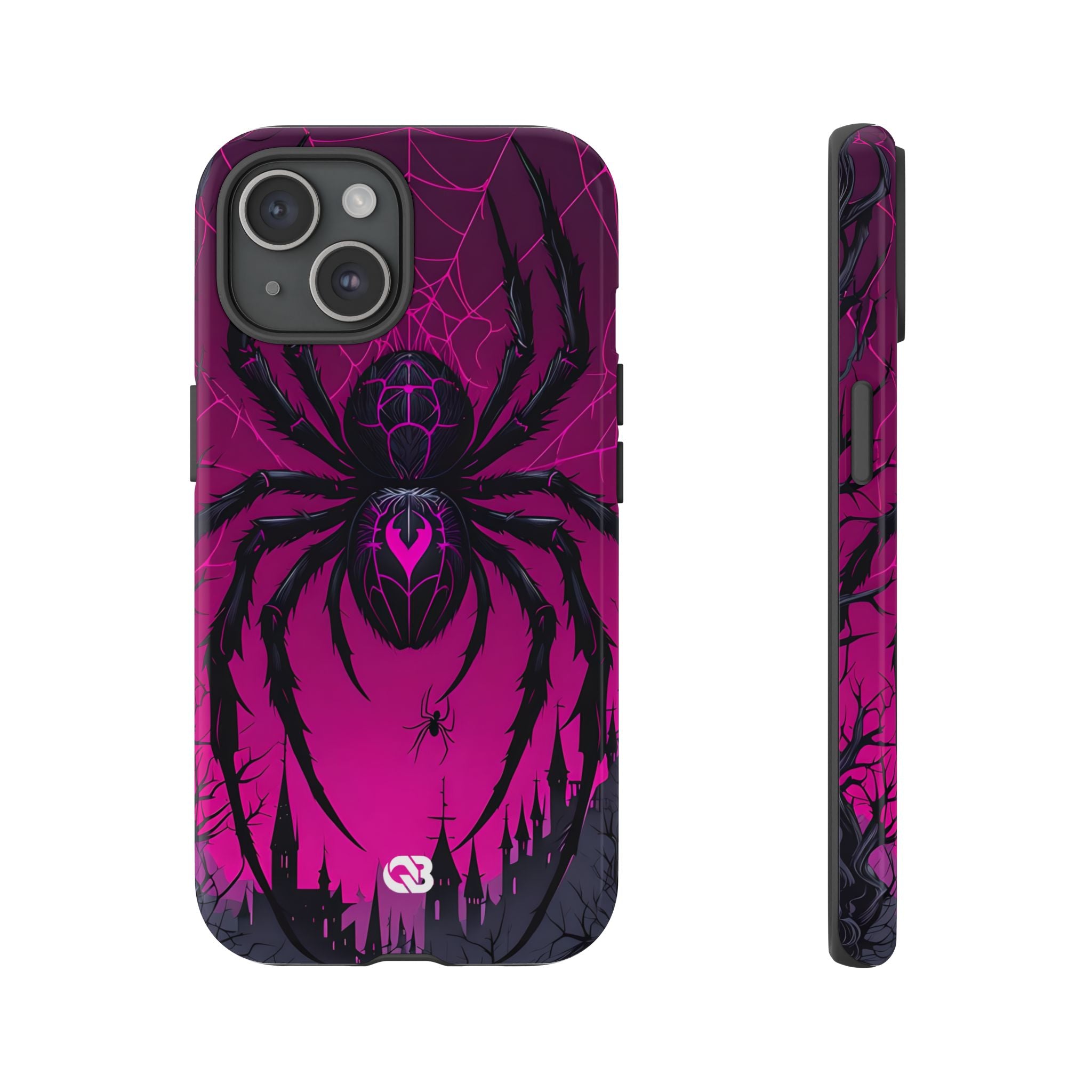 Obsidian Neon Widow · Tough Handyhülle für iPhone