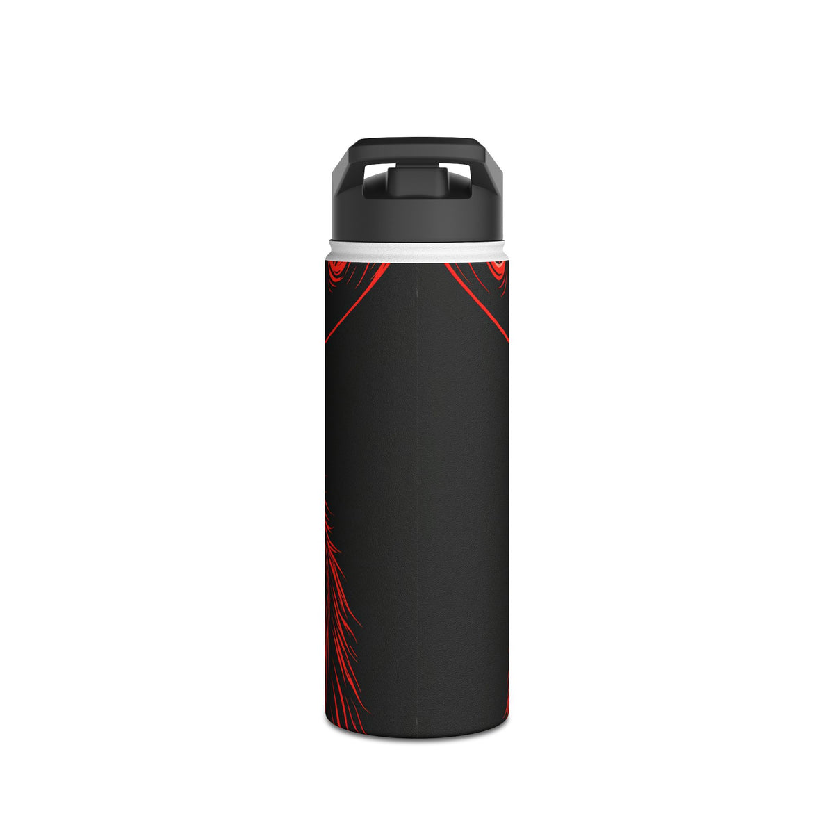 Nordic Moose Contour · Insulated Water Bottle · Red