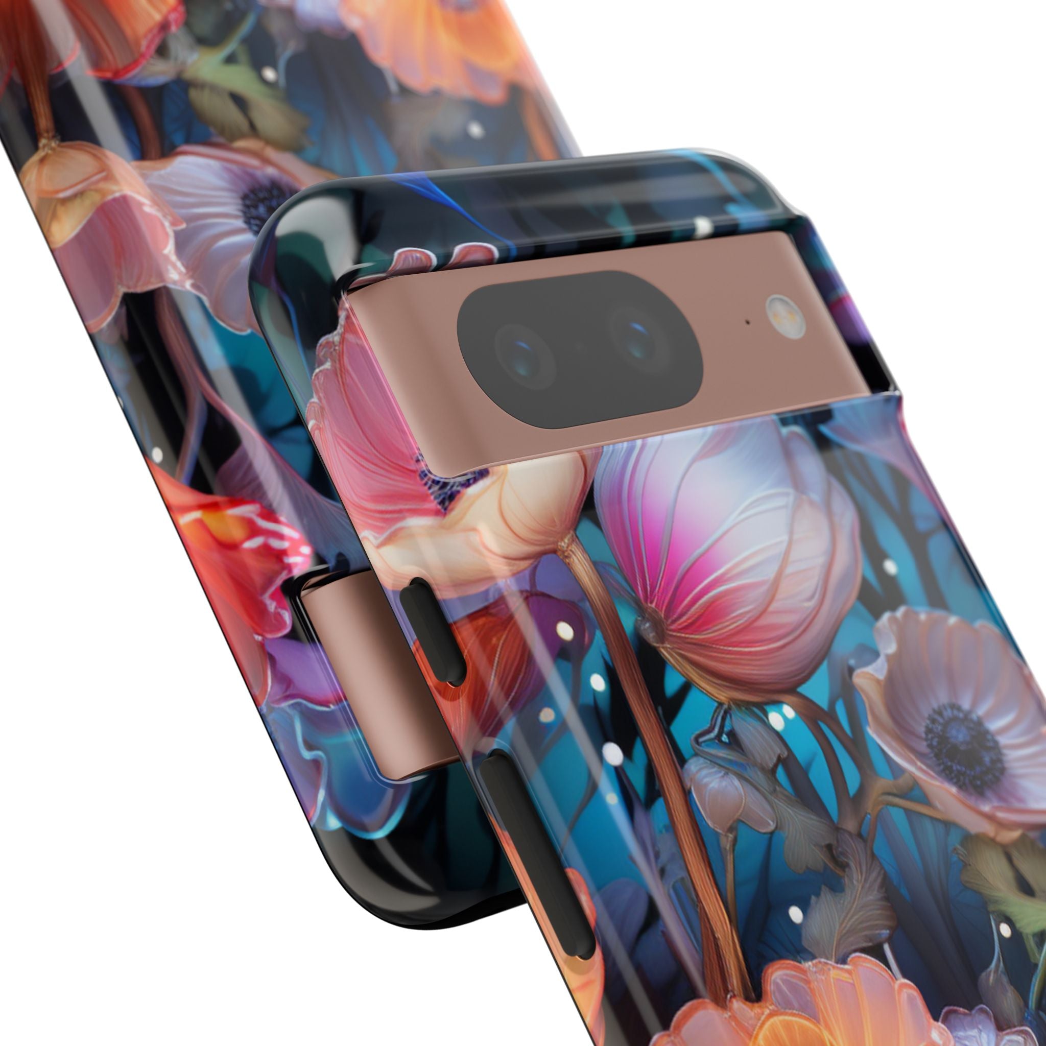 Translucent Bloom Google Pixel 8 Case - Tough