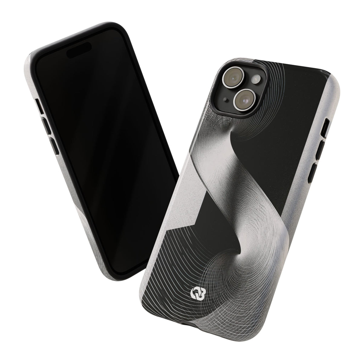 Orbital Helix · Tough Phone Case for iPhone · Black