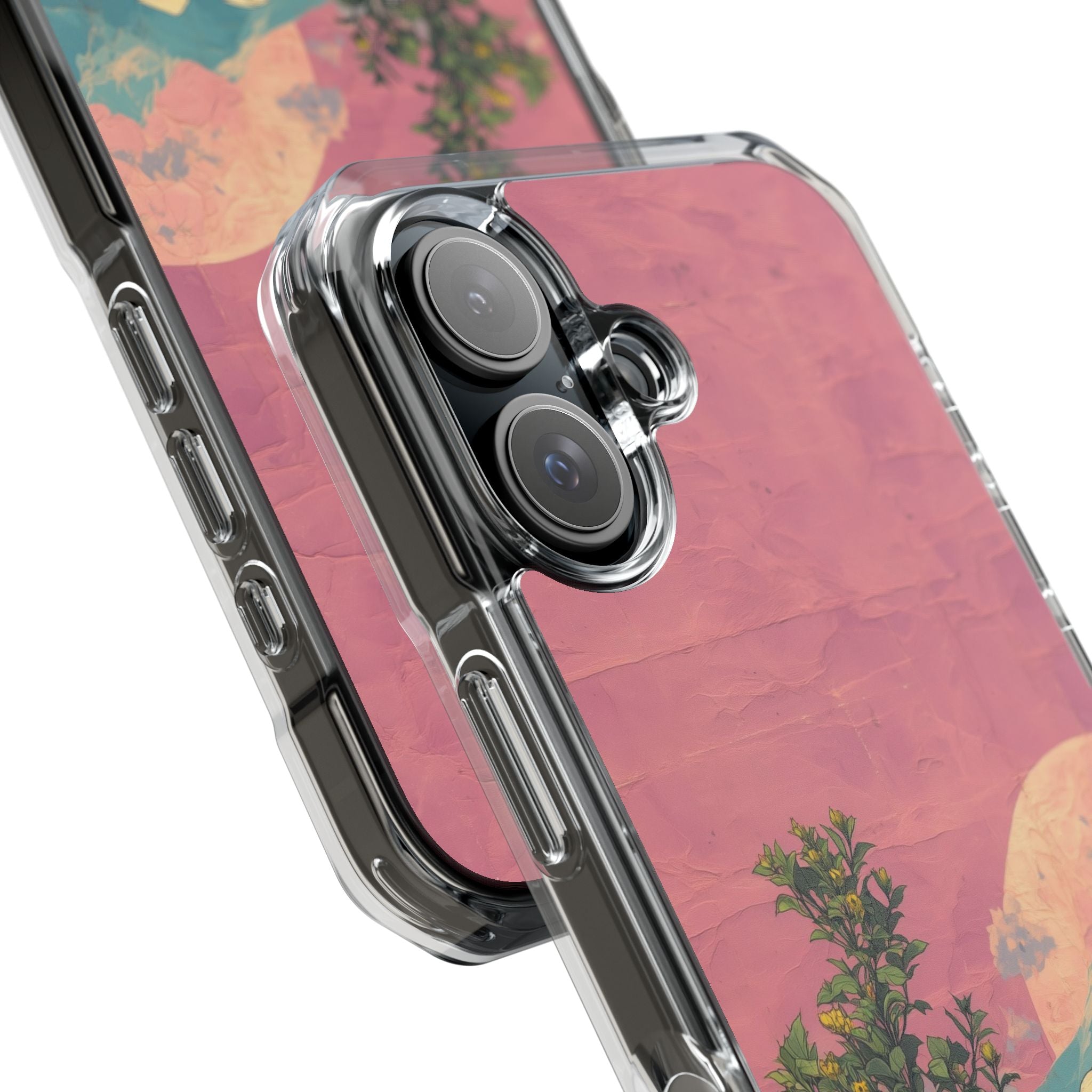 Lunar Pastel Bloom · Coque de téléphone Impact pour iPhone · Magsafe