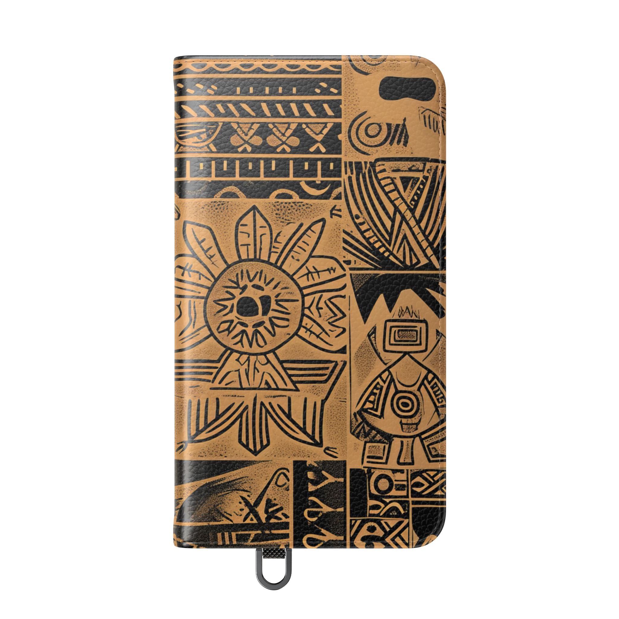 Hemelse Gezichten Bruin - Samsung S24 Case - Portemonnee