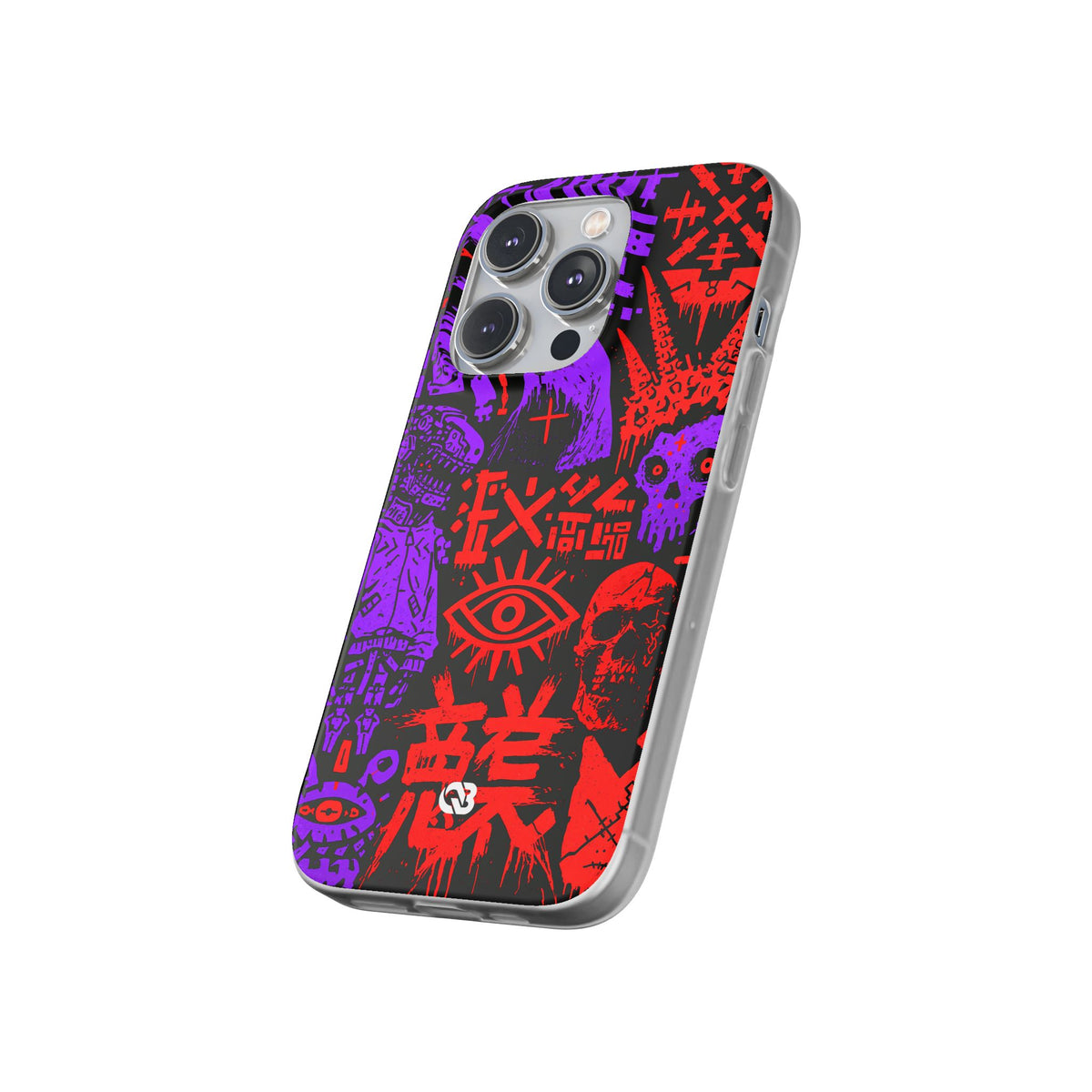 Underground Cyber Glyphs · Lite Phone Case for iPhone · Black