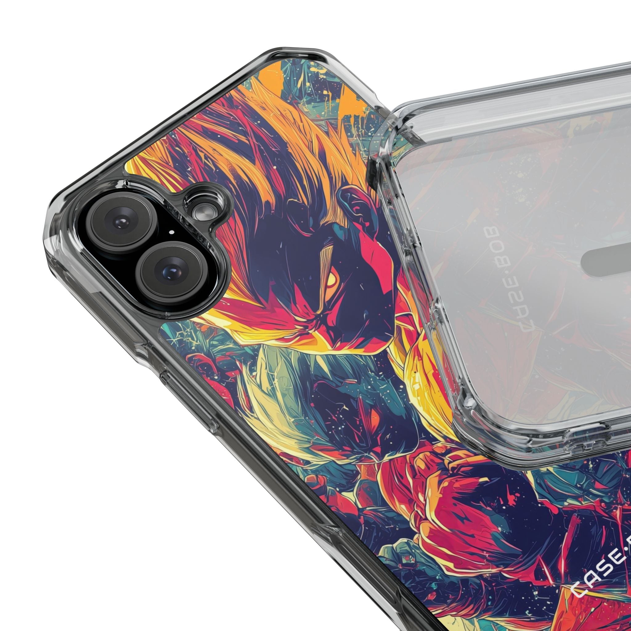 Yellow Fury iPhone 16 Plus Case - Impact