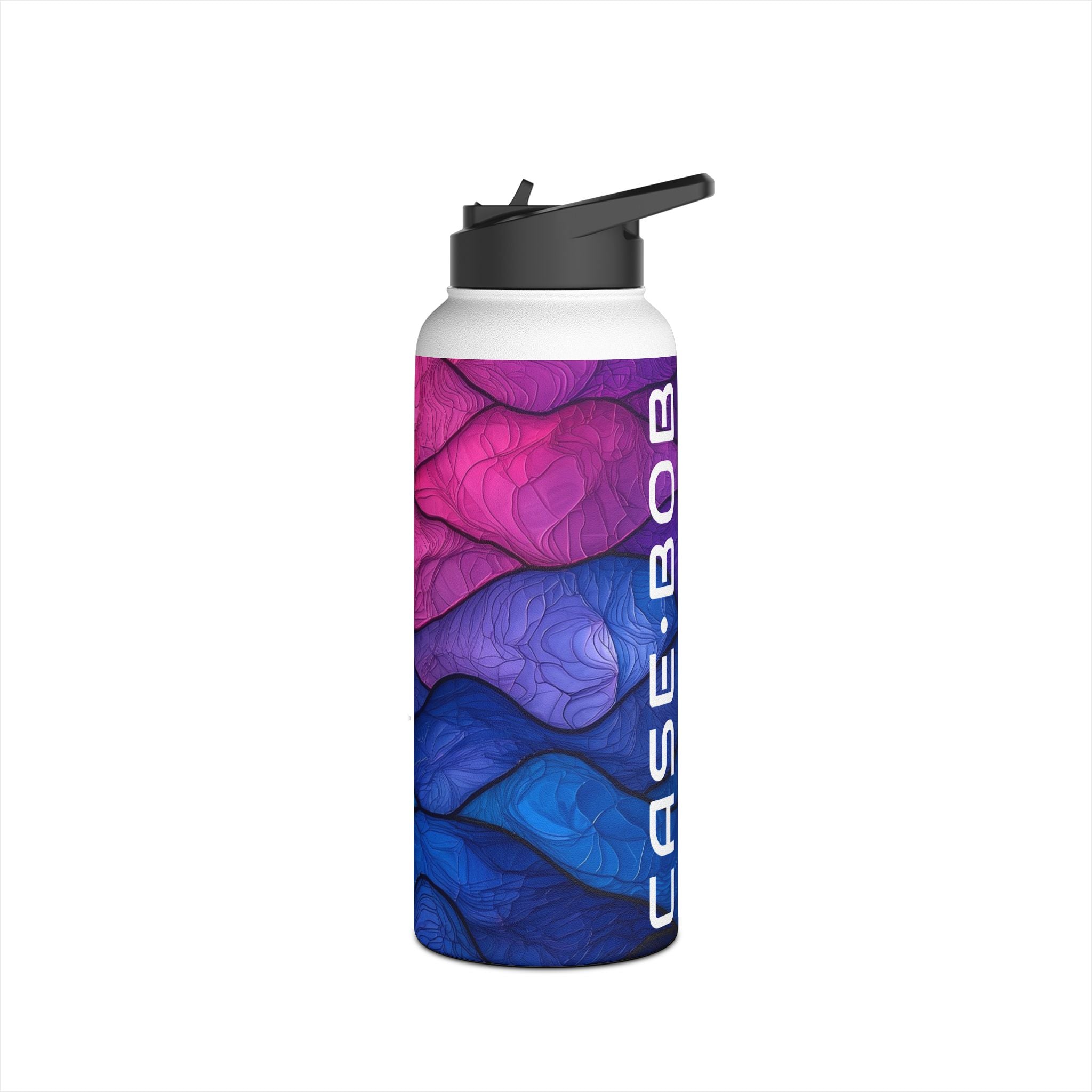 Wavy Veins - Stainless Steel Water Bottle