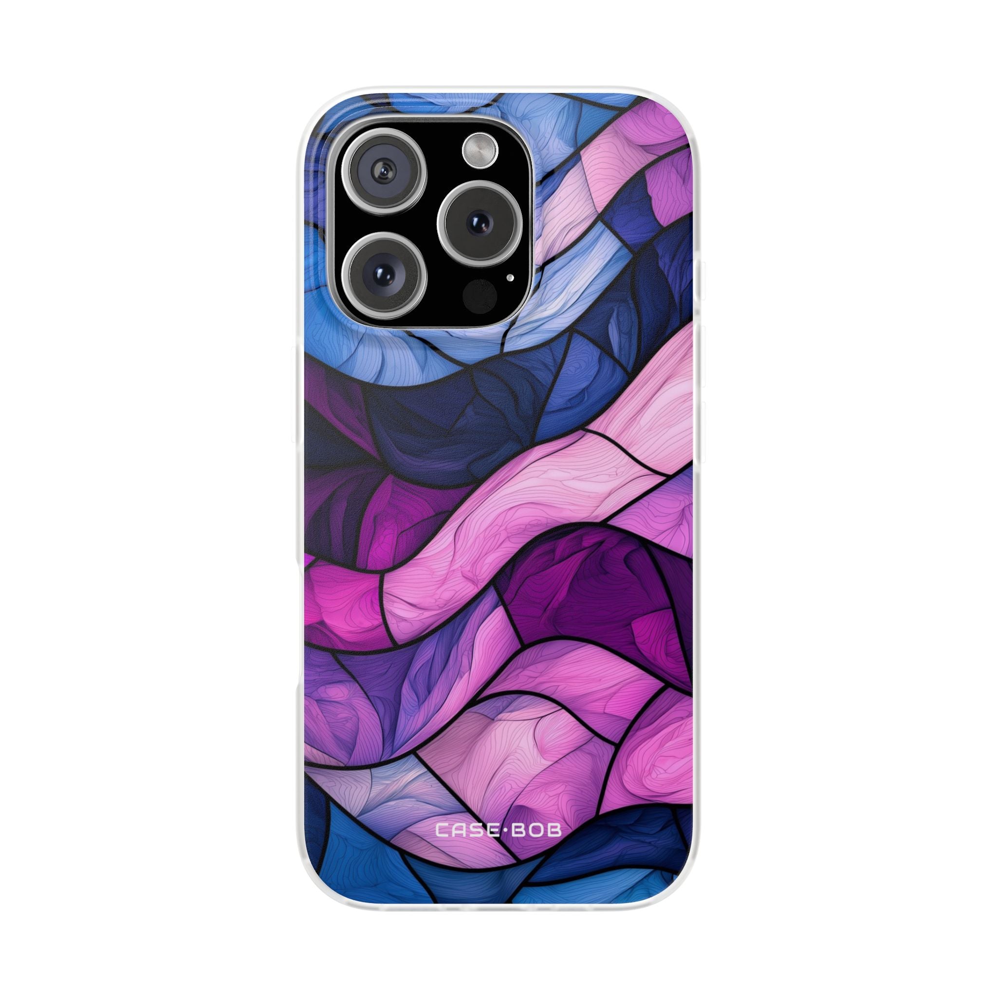 Wellenartiger Glow iPhone 16 Pro Case - Soft