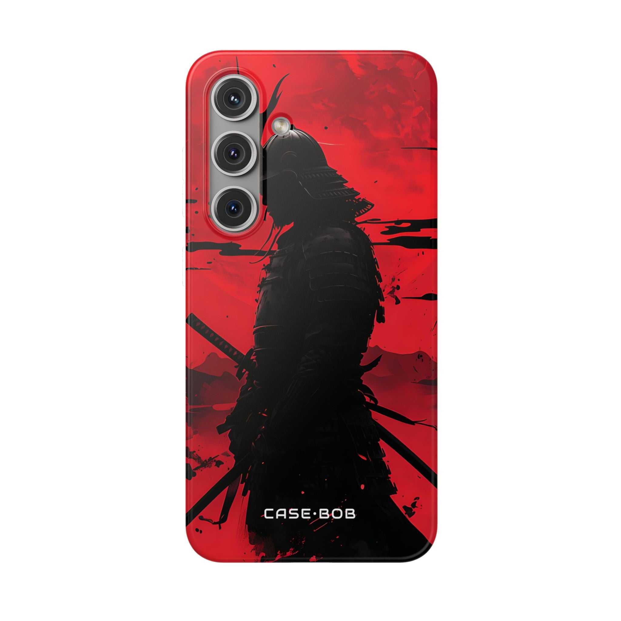 Crimson Samurai Samsung S24 Case - Soft