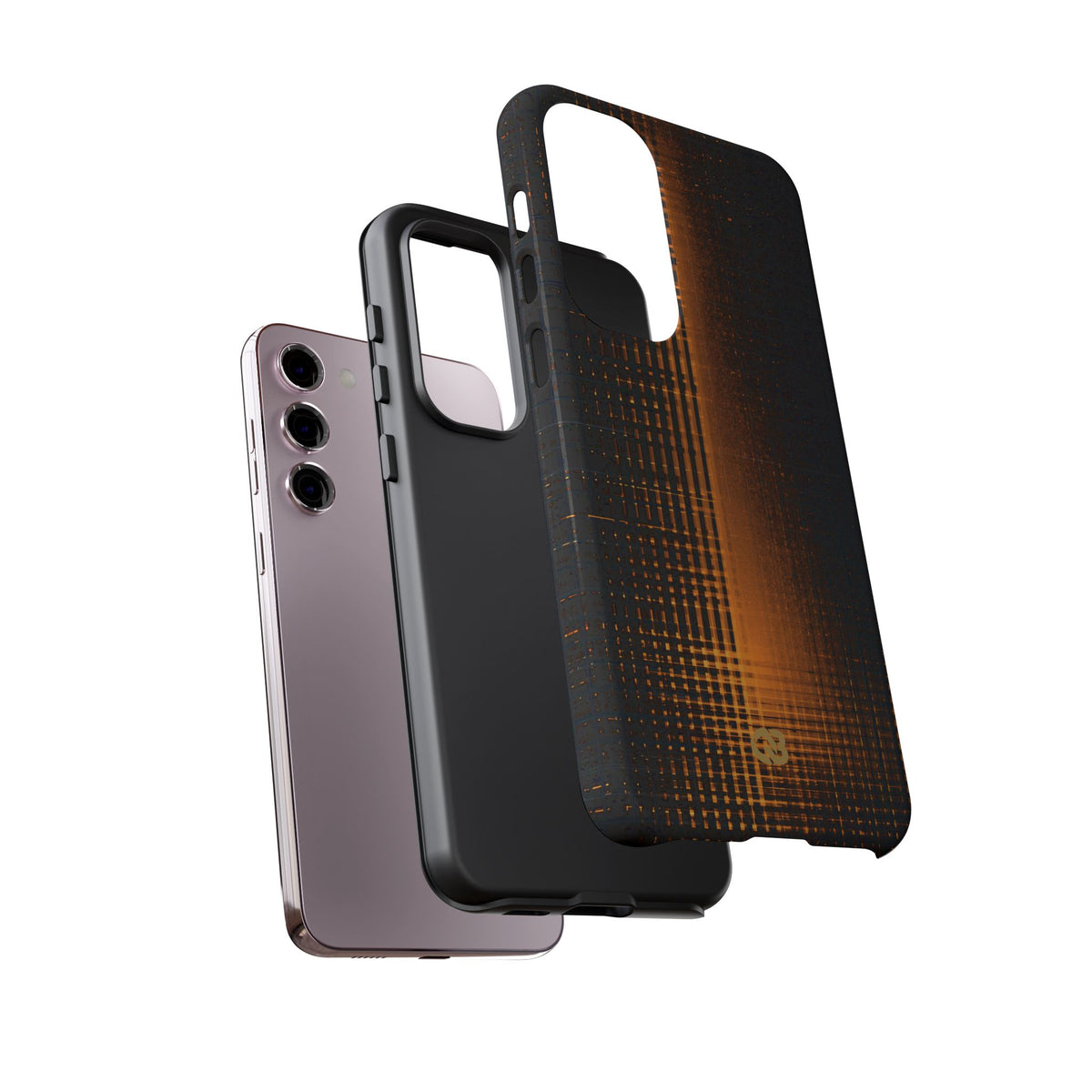 Amber Frequency · Tough Phone Case for Samsung · Orange