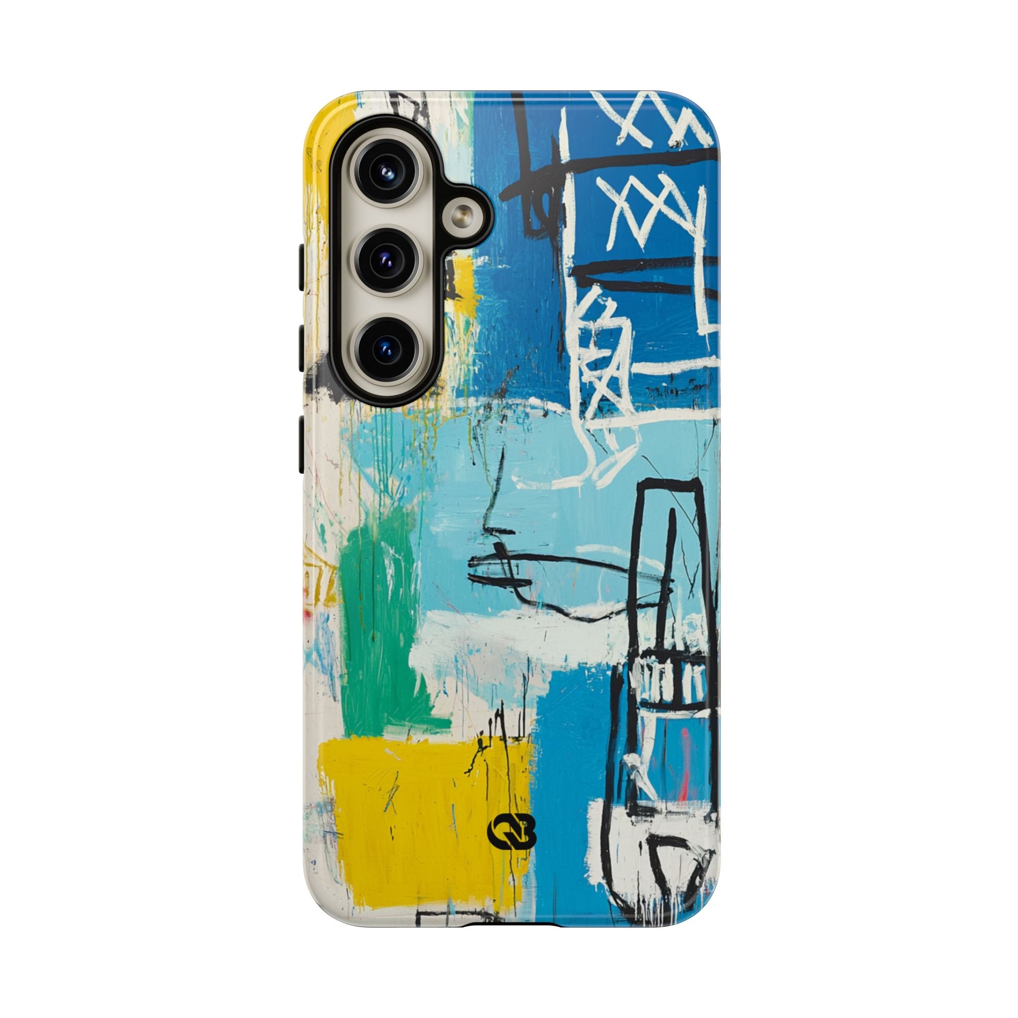 Azure Urban Scribble · Tough Phone Case for Samsung