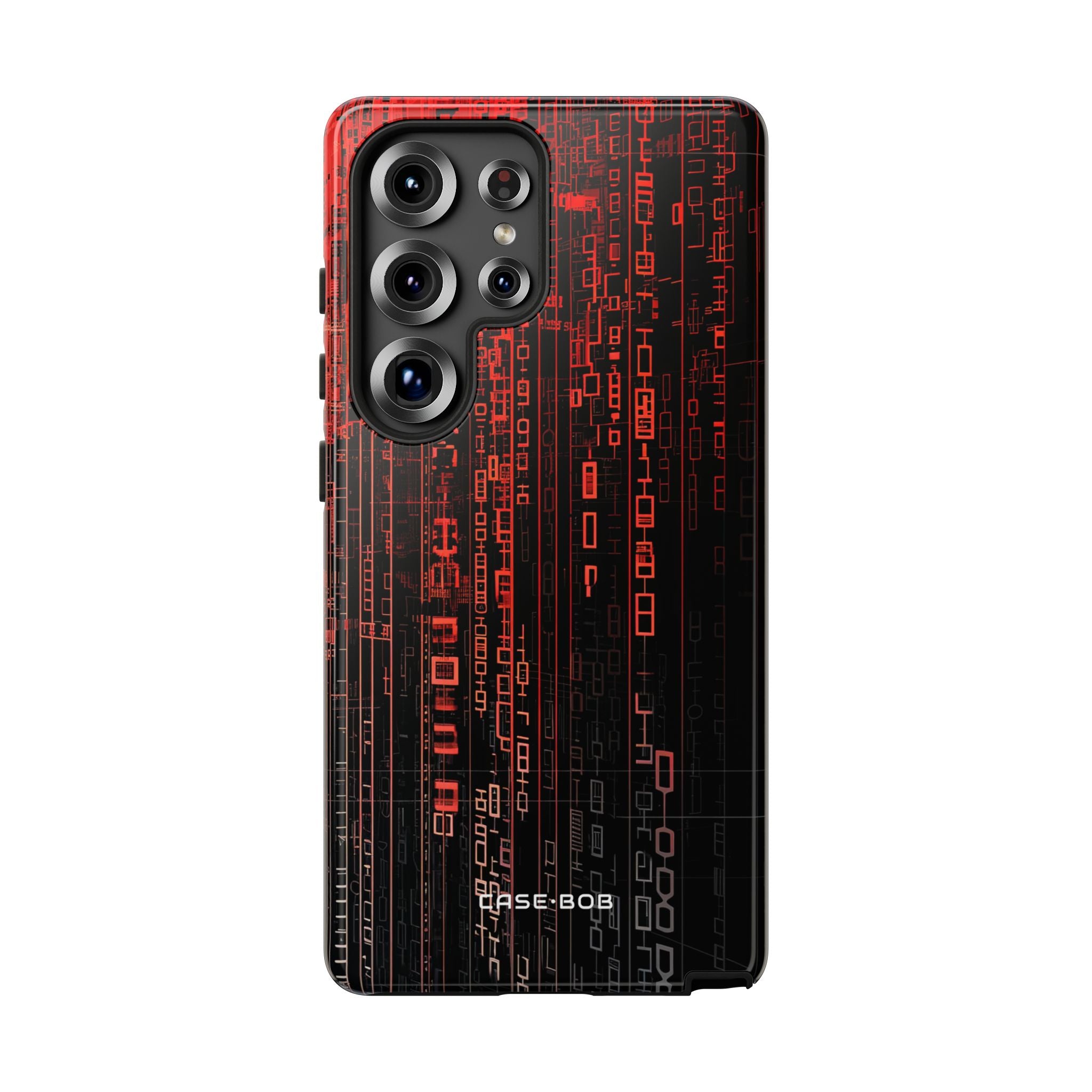 Crimson Glyphs Samsung S25 Ultra Case - Tough