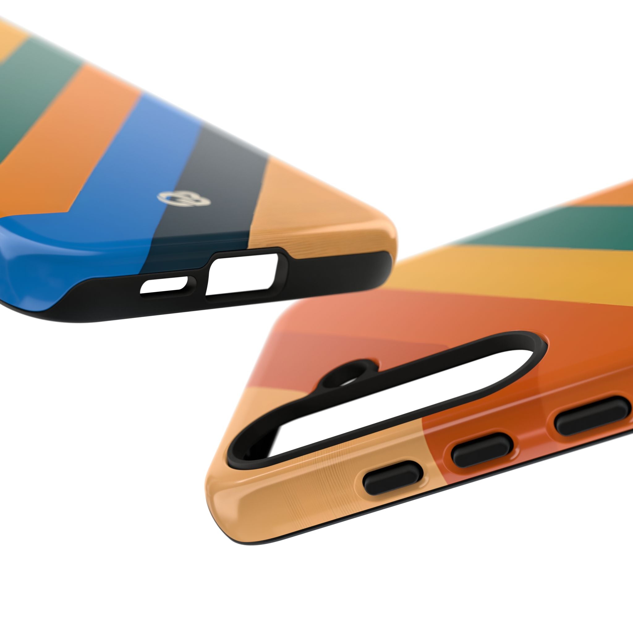 Retro Ridge Lines · Tough Θήκη για Samsung