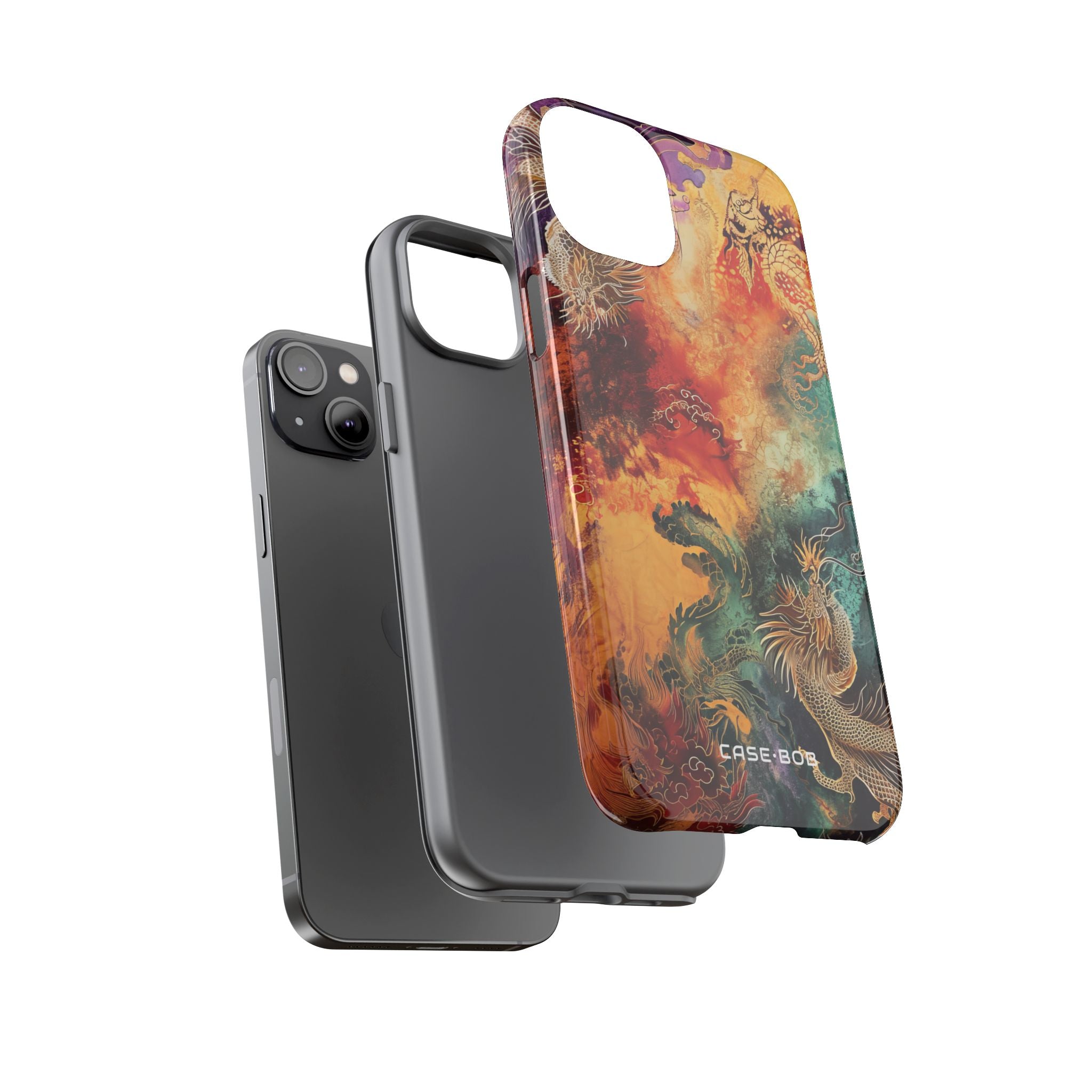 Dragon Ember iPhone 14 Plus Cover - Tough