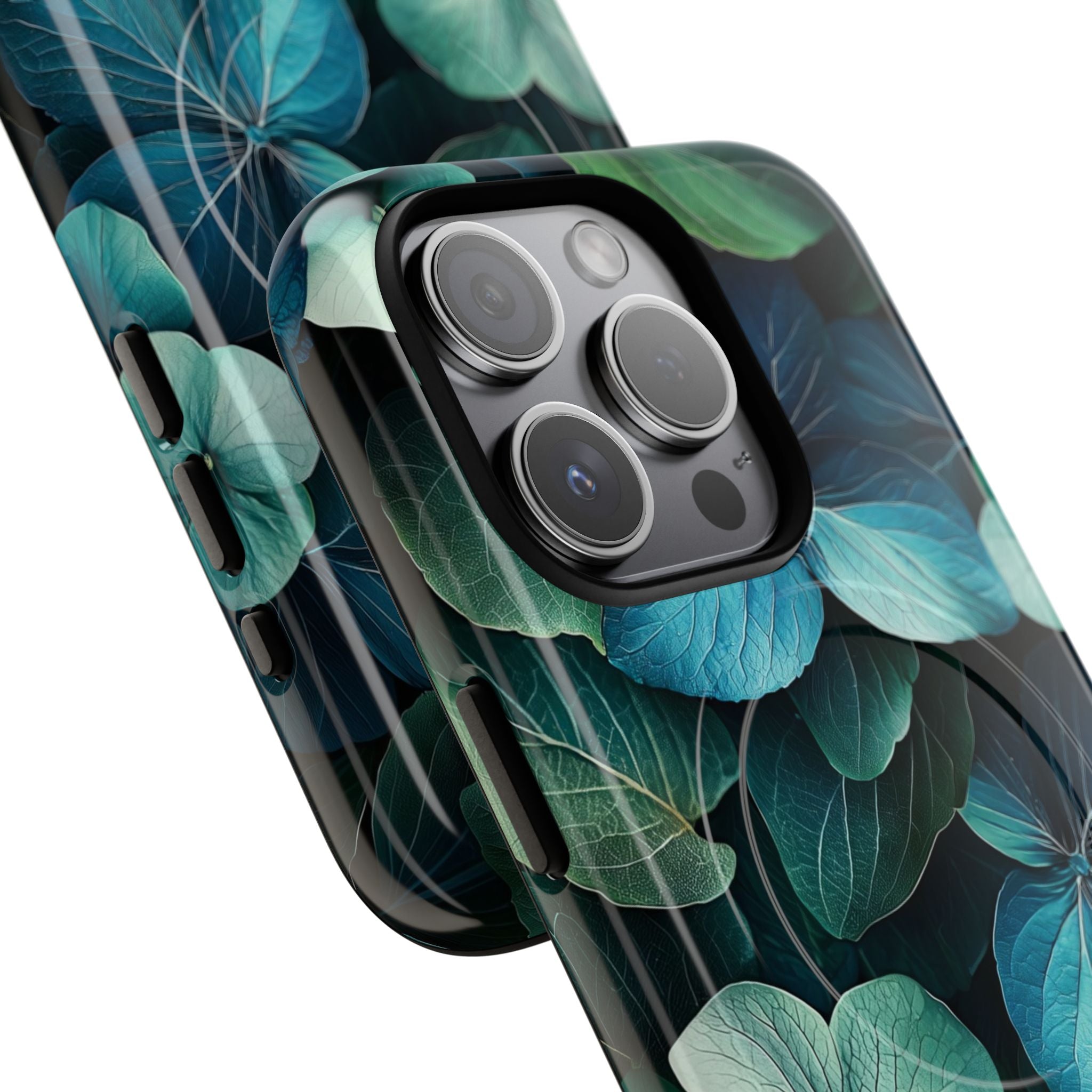 Peach Blossom Cluster iPhone 15 Pro Skal - Tough+