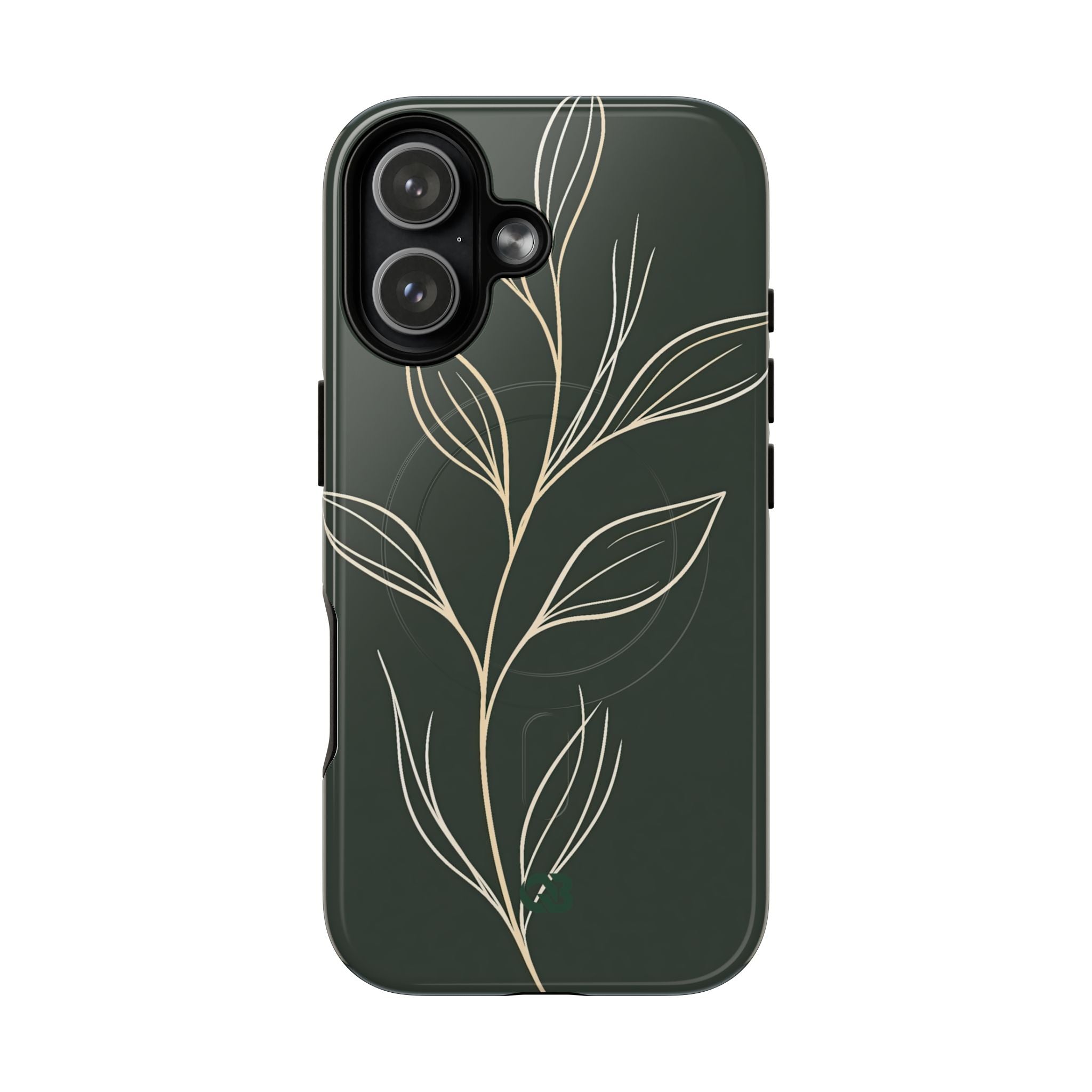 Green Tough 2.0 Magsafe Phone Case for iPhone - Deep Moss Willow