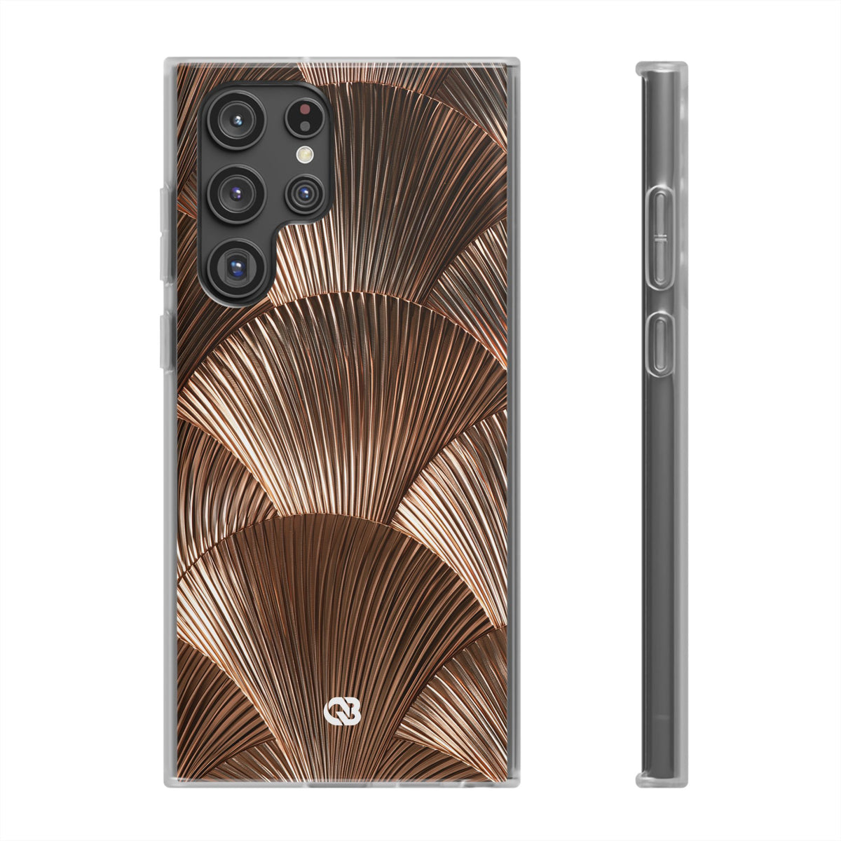 Rose Gilded Fan · Lite Phone Case for Samsung · Gold
