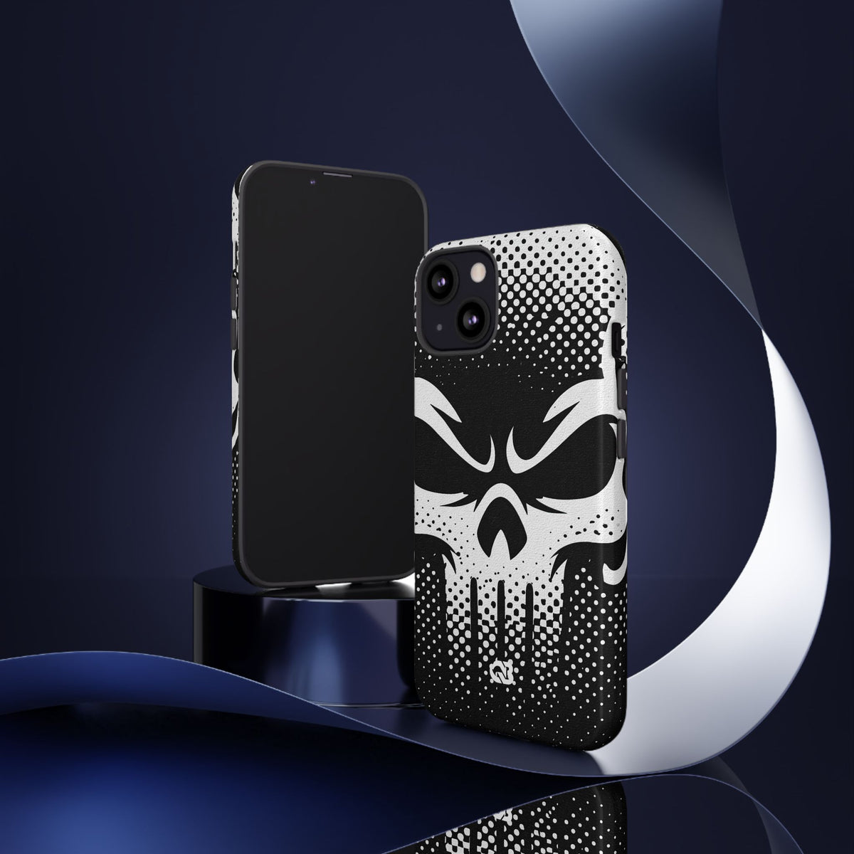 Phantom Halftone · Tough Phone Case for iPhone · Black