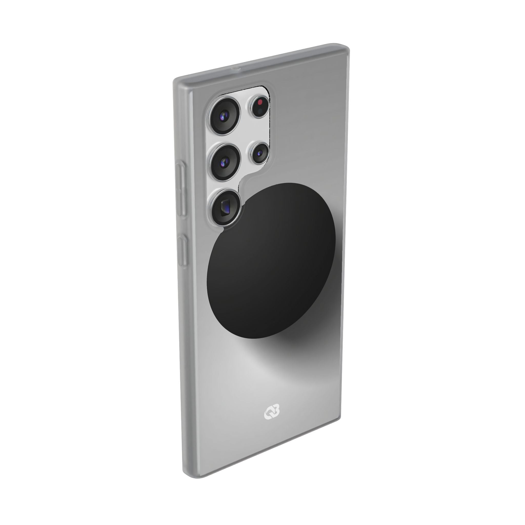 Grey Lite Phone Case for Samsung - Matte Onyx Sphere