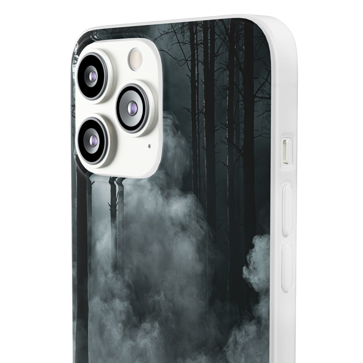 Shadowed Pine Mist · Lite Phone Case for iPhone · Black