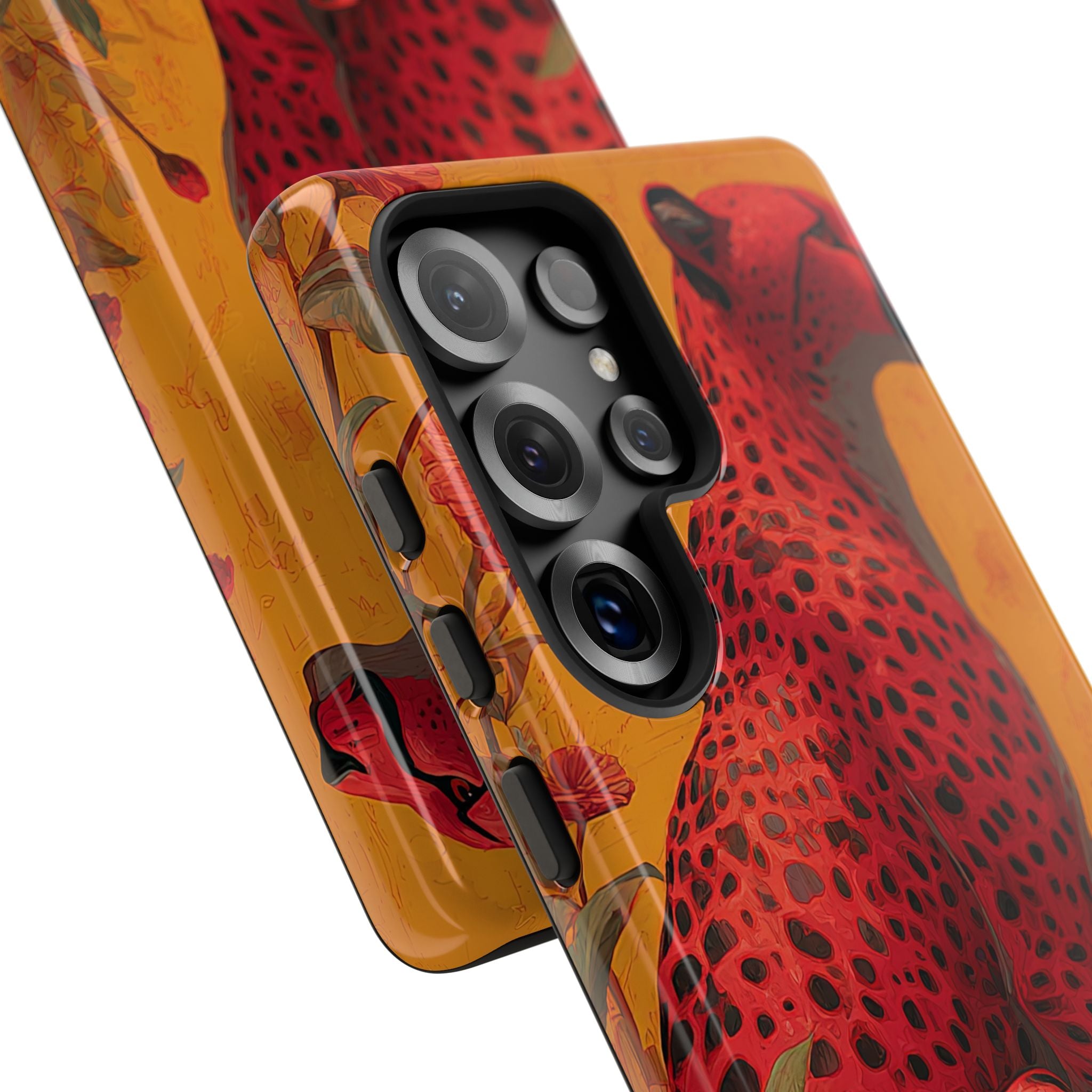 Scarlet Spotted Predator · Tough Phone Case for Samsung