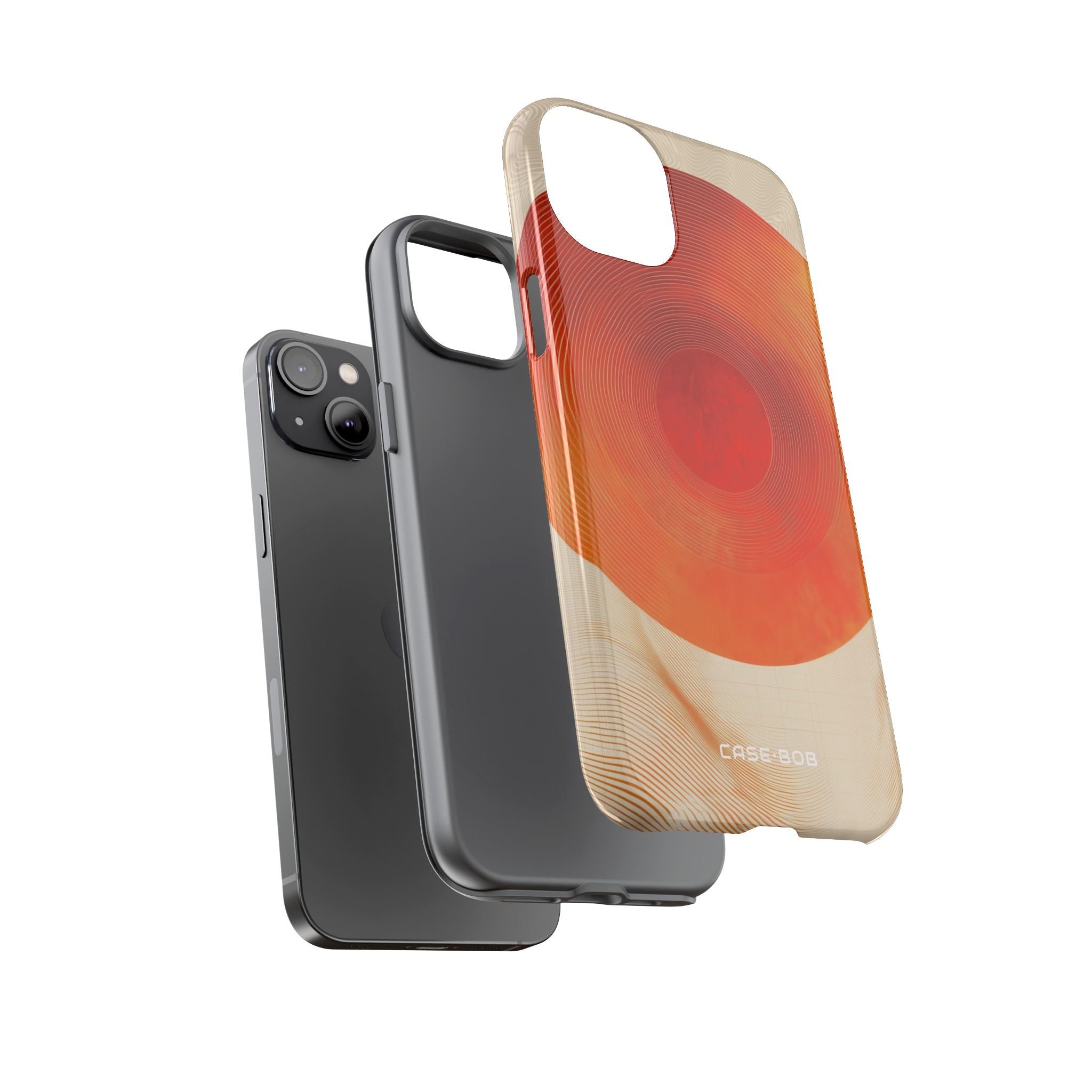 Sunburst Swirl iPhone 14 Plus Case - Tough