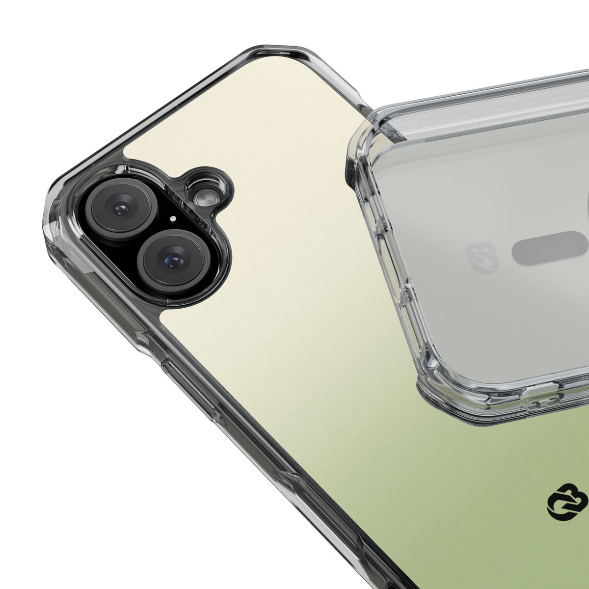 Green Impact MagSafe Phone Case for iPhone - Bone Sage Fade