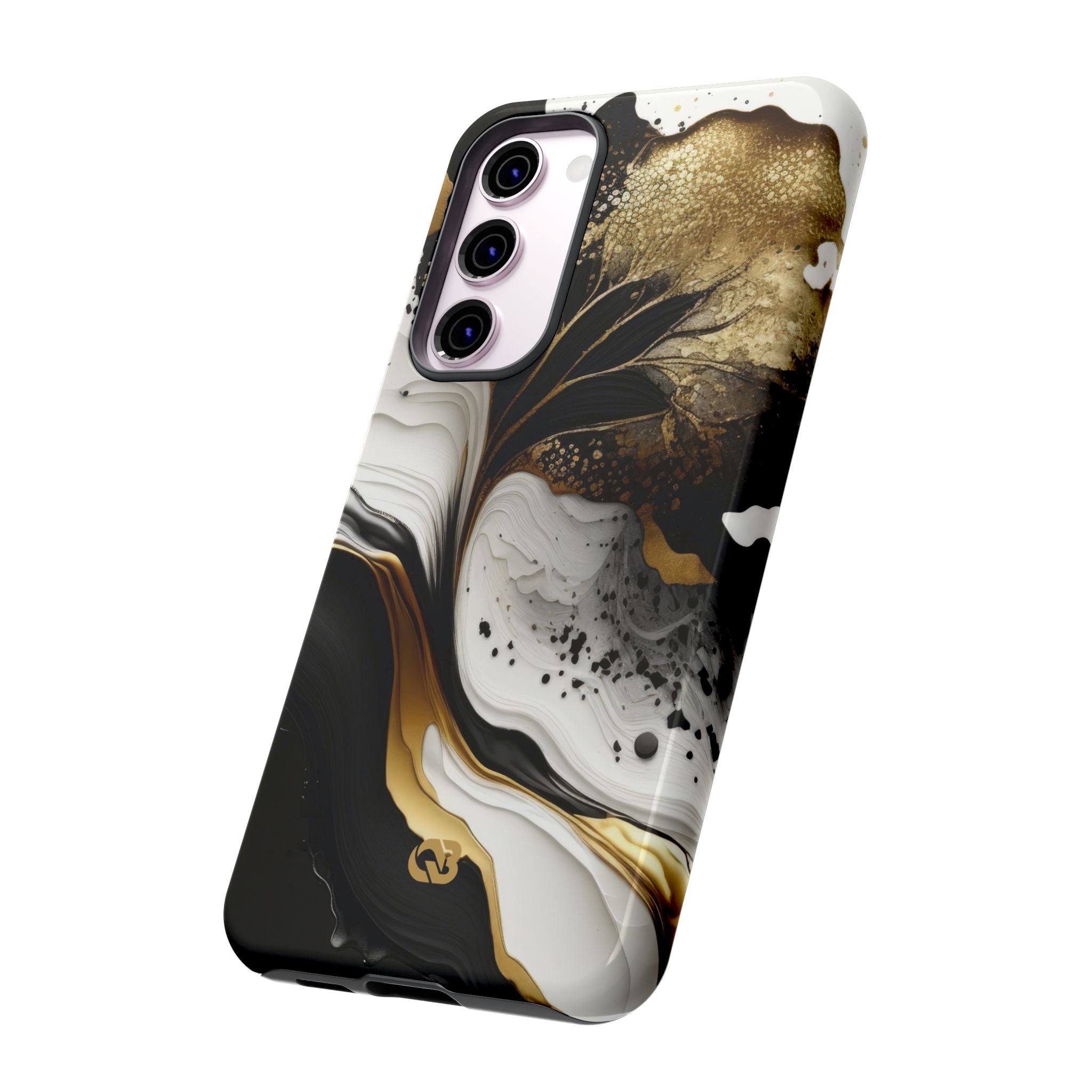 Molten Onyx Gold · Tough Coque de téléphone pour Samsung