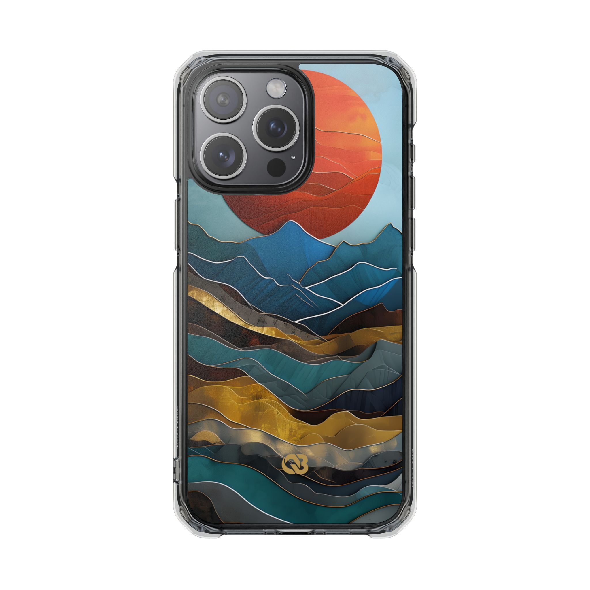 Molten Sun Peaks · Impact Hoesje voor iPhone · Magsafe