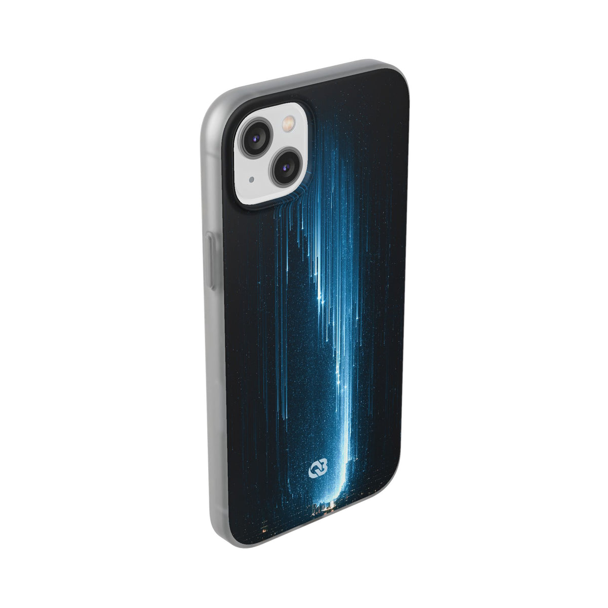 Nocturnal Cascade · Lite Phone Case for iPhone · Black