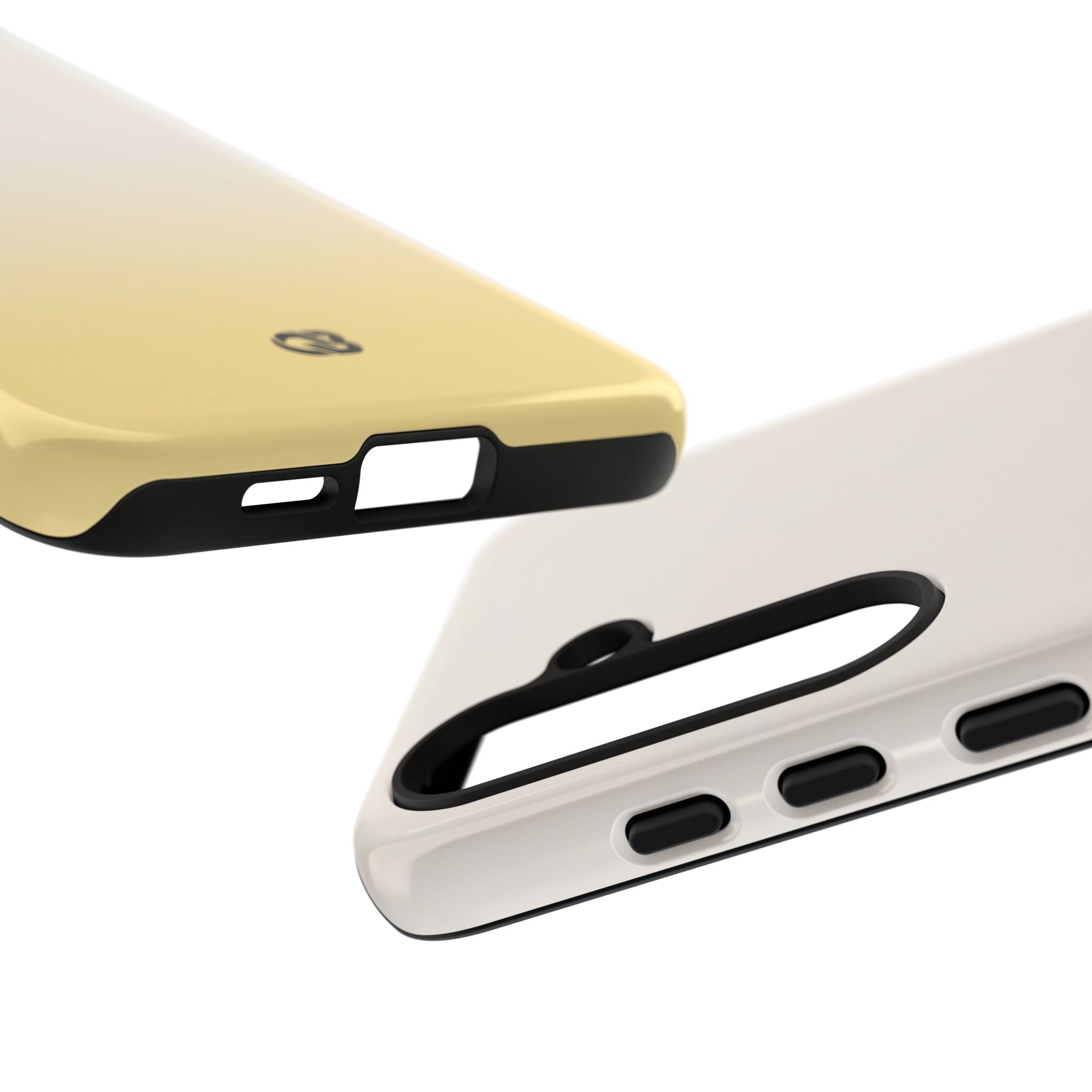 Yellow Tough Phone Case for Samsung - Bleached Citron Haze