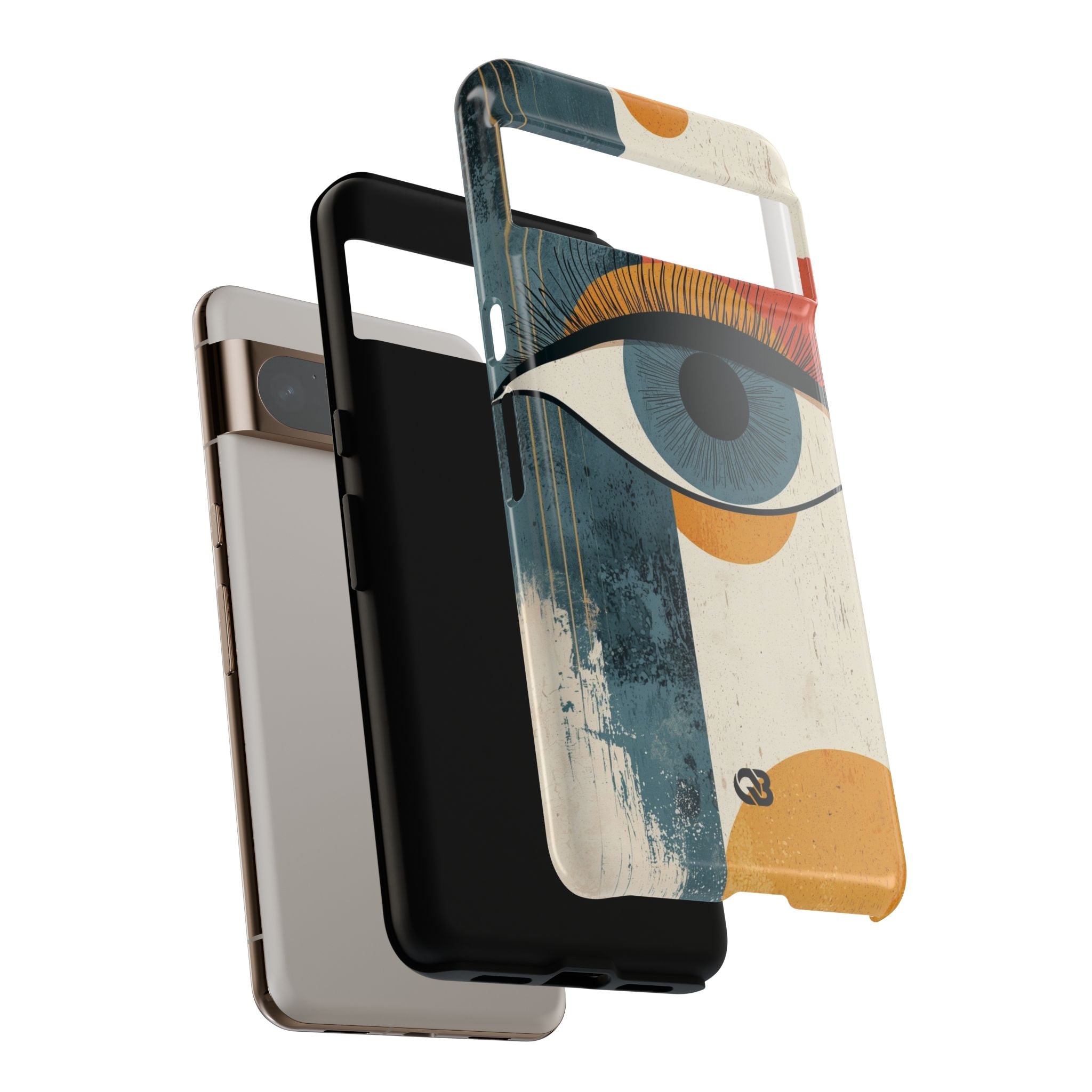 Distressed Azure Ocular · Tough Phone Case for Google Pixel